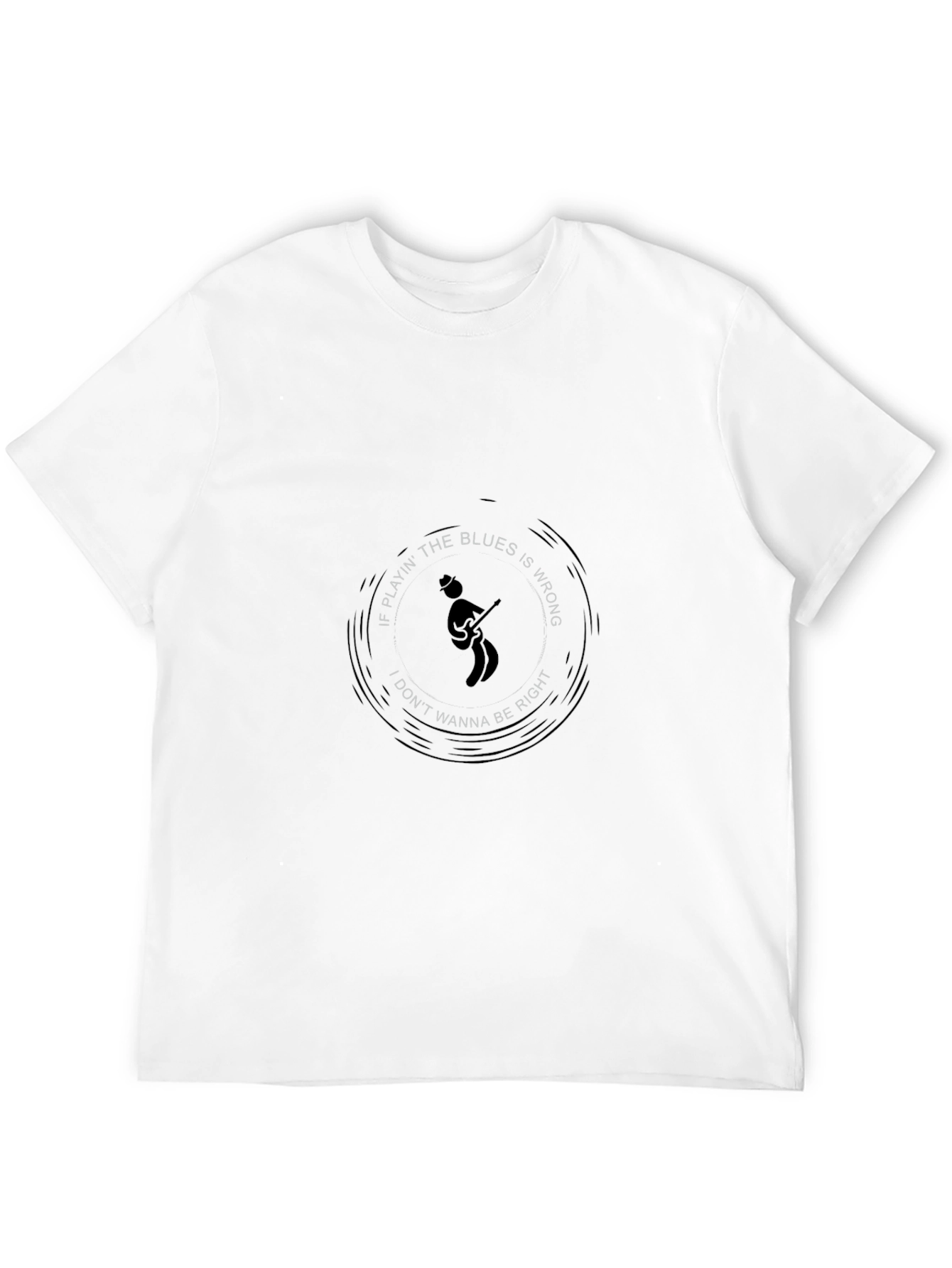 Blues Music T-Shirt - Playin the Blues