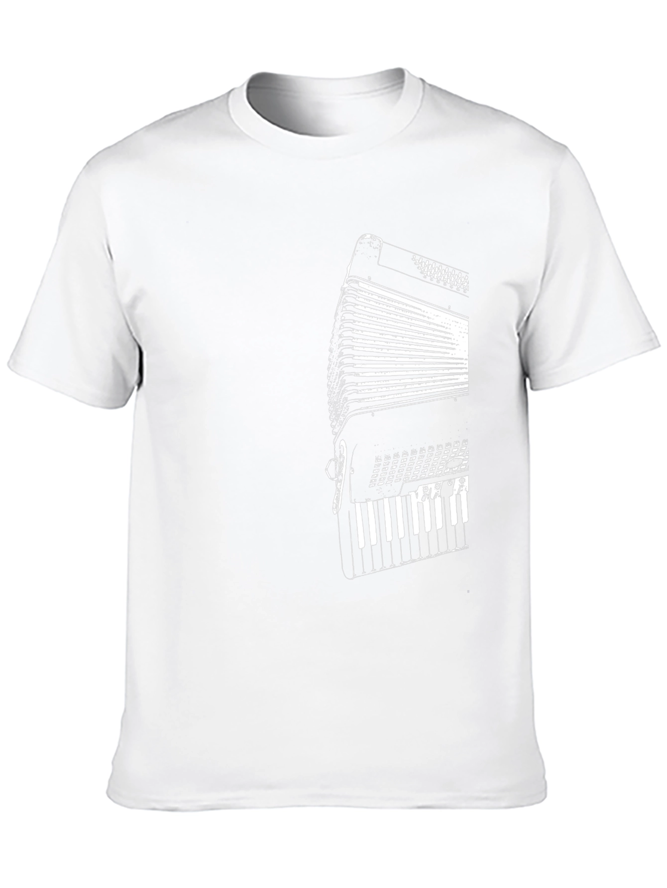 Accordion T-Shirt - Black Music Tee