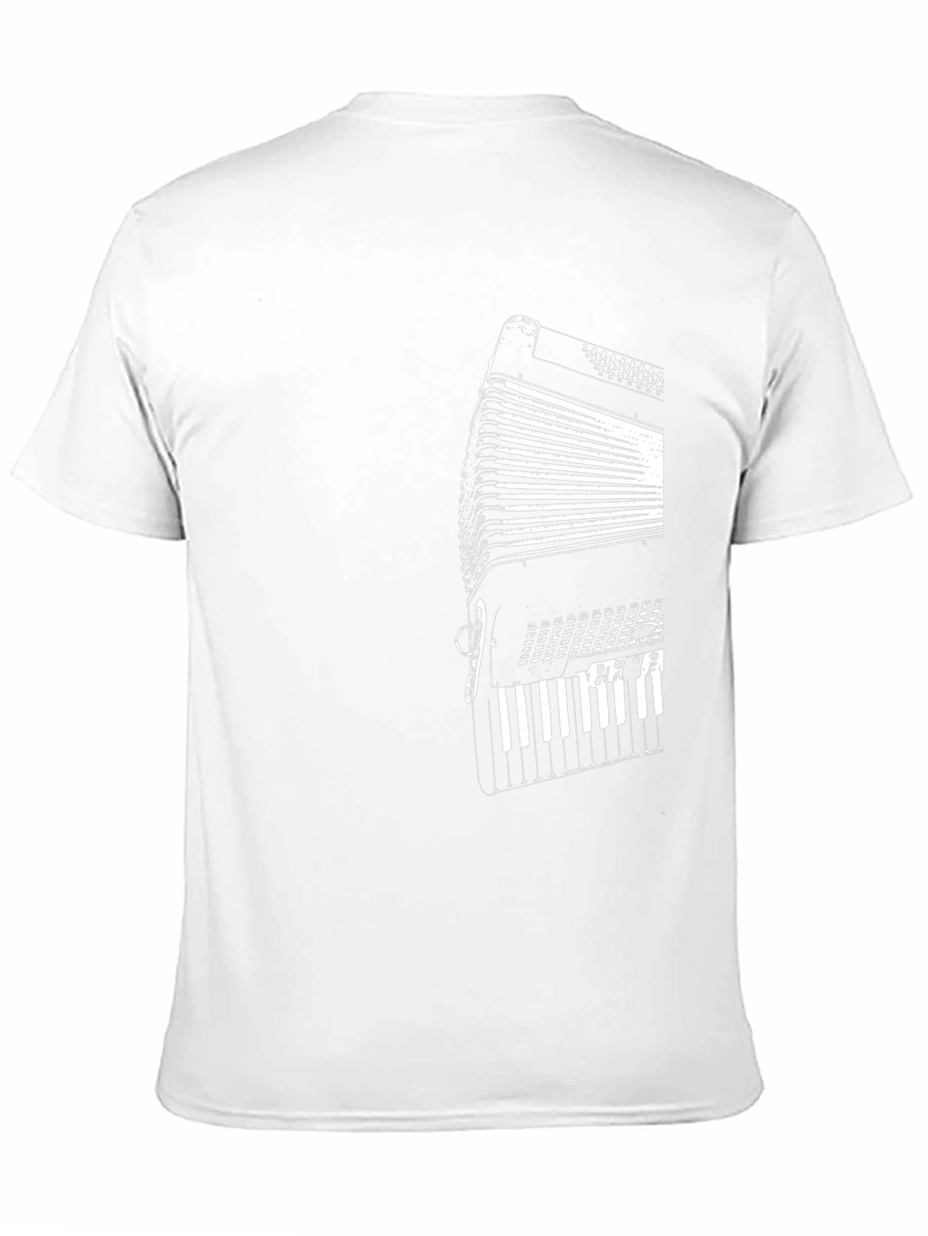 Accordion T-Shirt - Black Music Tee
