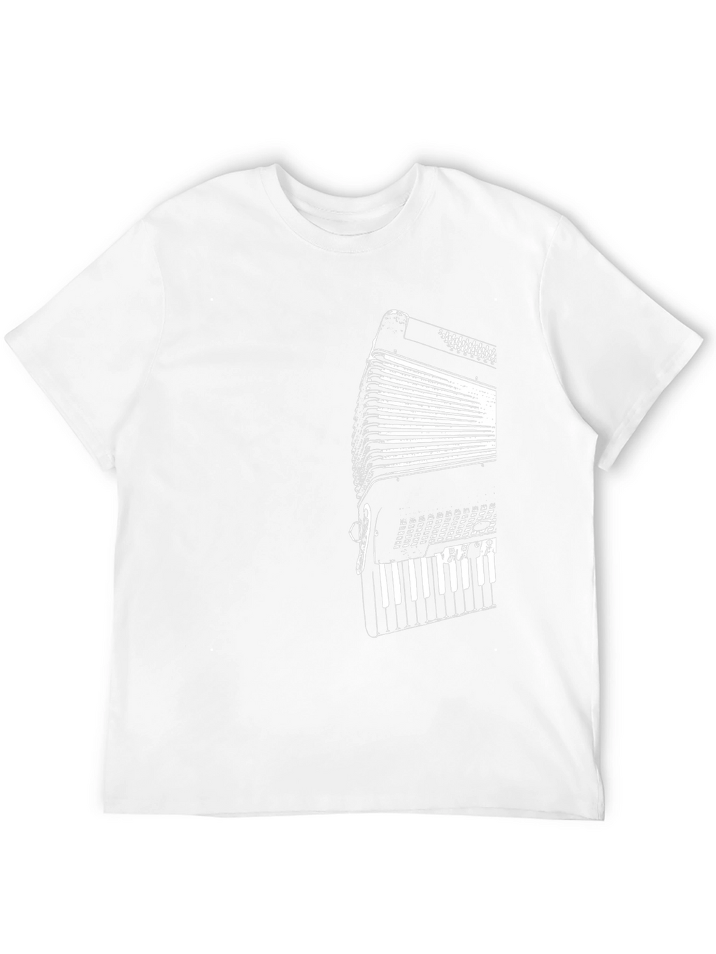 Accordion T-Shirt - Black Music Tee