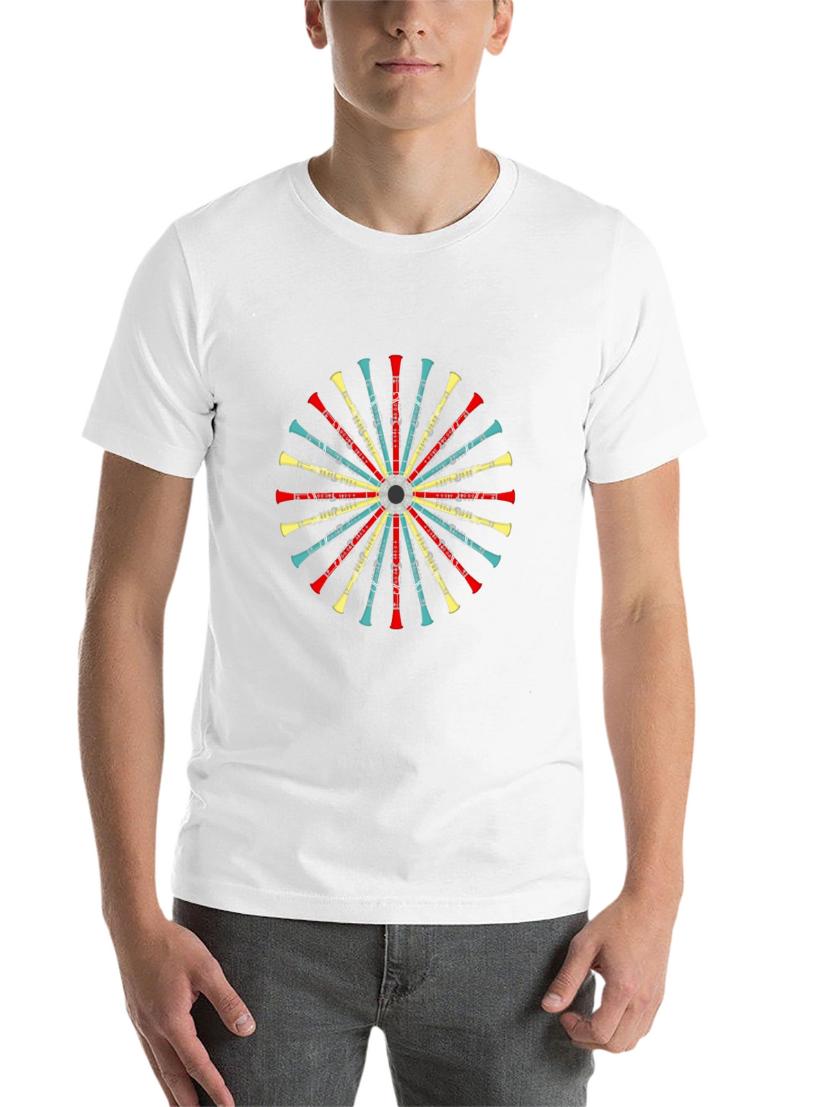 Clarinet Circle Graphic Tee - Band Shirt