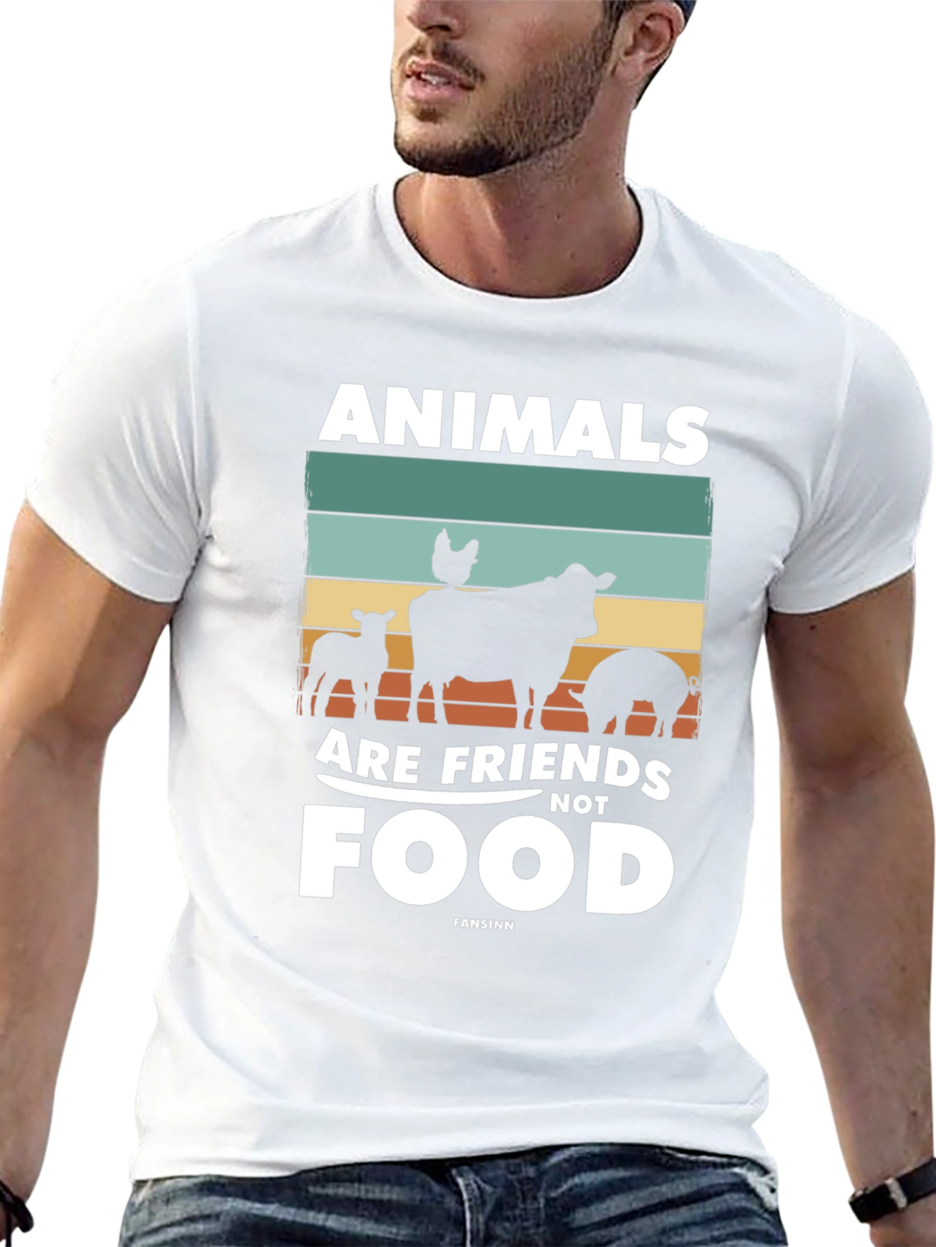 Animals are Friends Not Food T-Shirt