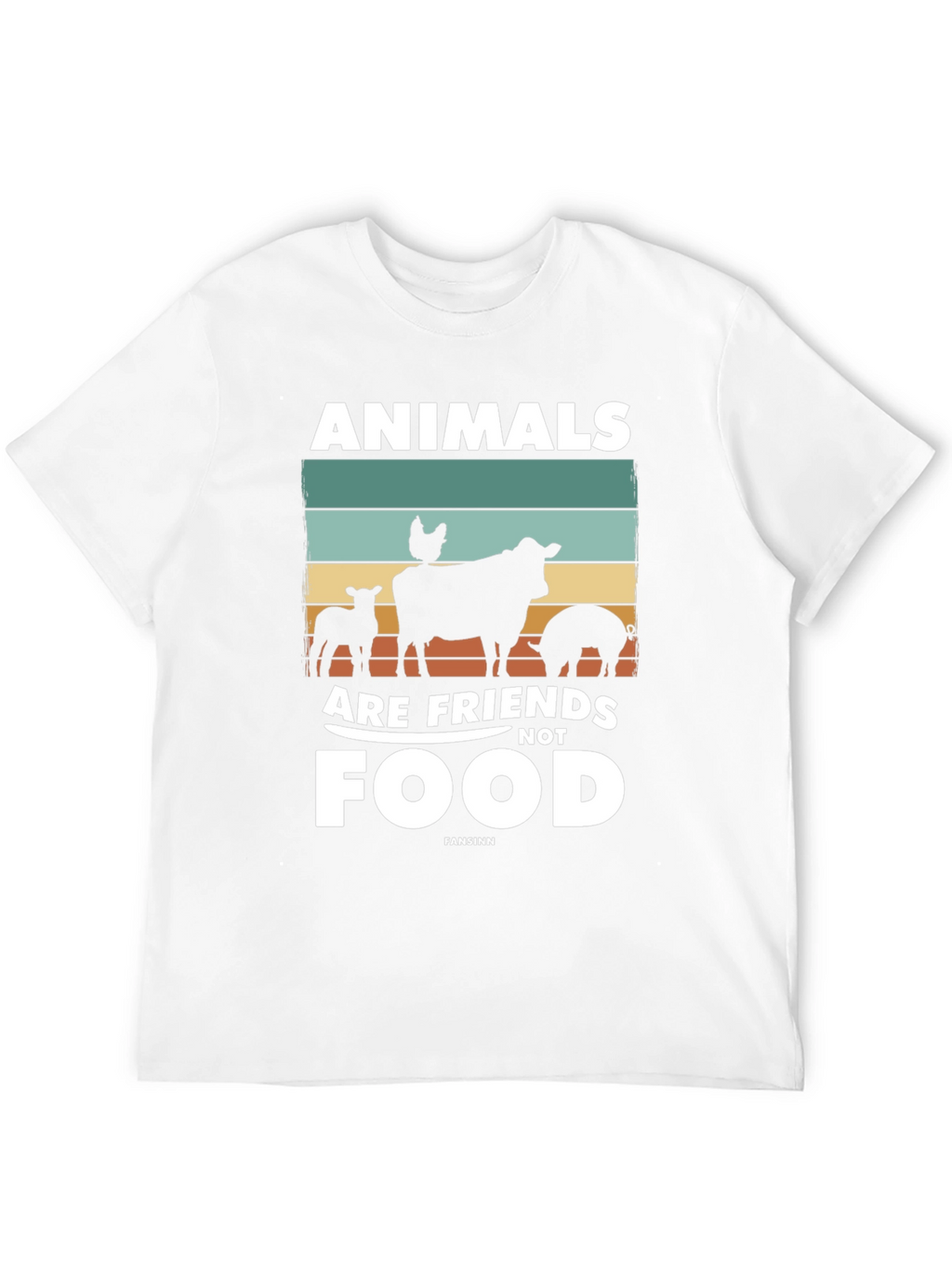 Animals are Friends Not Food T-Shirt