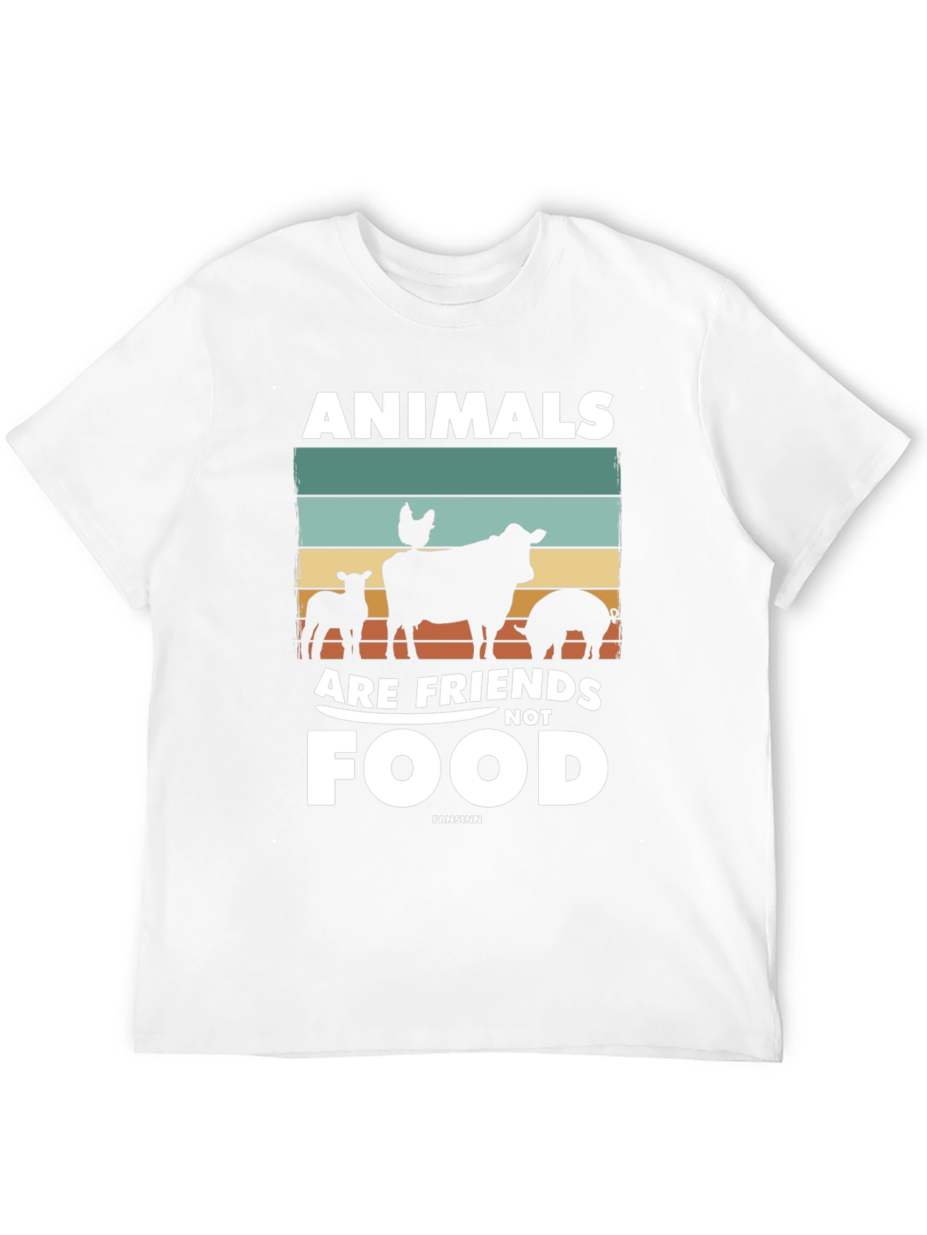 Animals are Friends Not Food T-Shirt