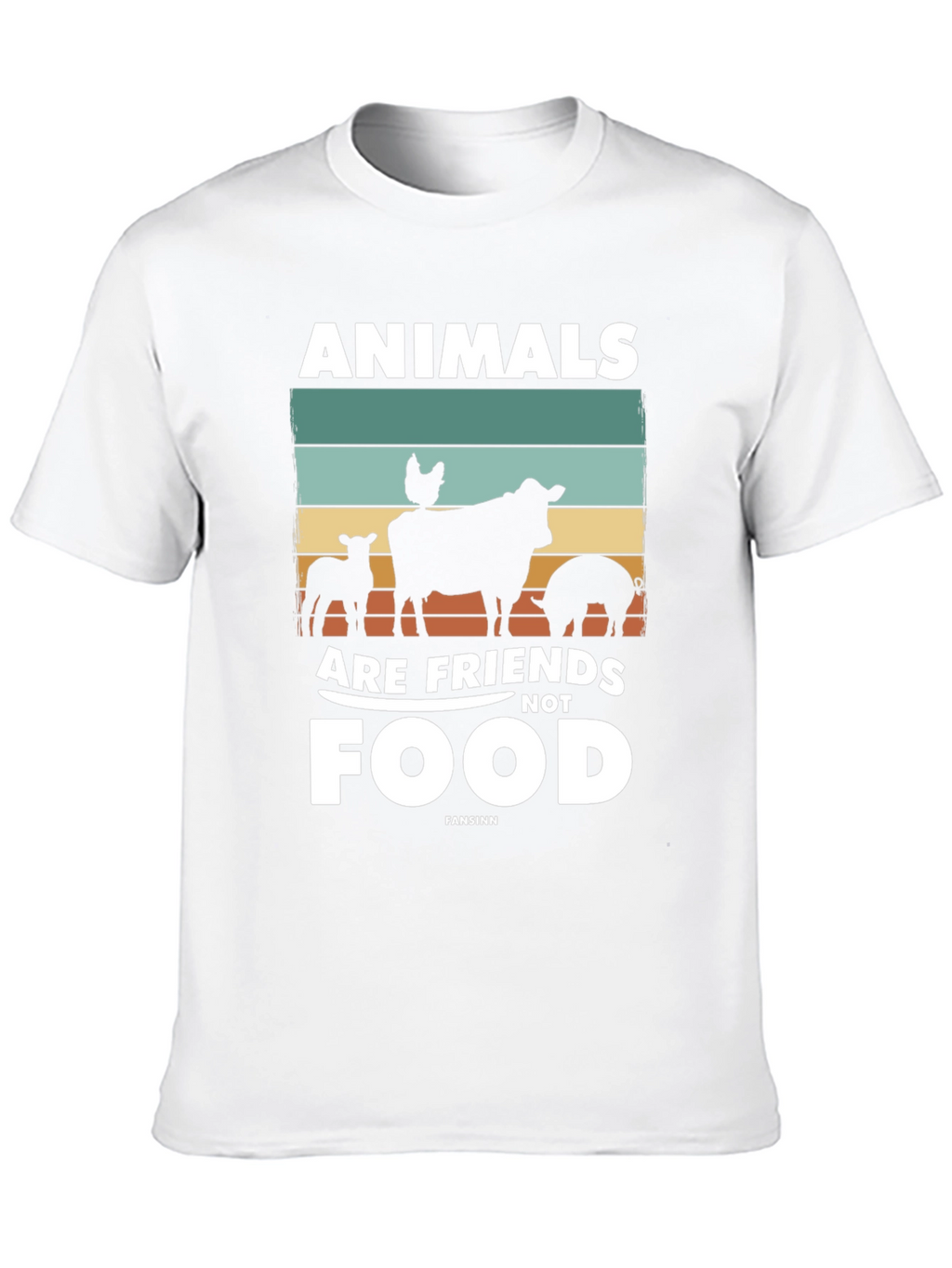 Animals are Friends Not Food T-Shirt