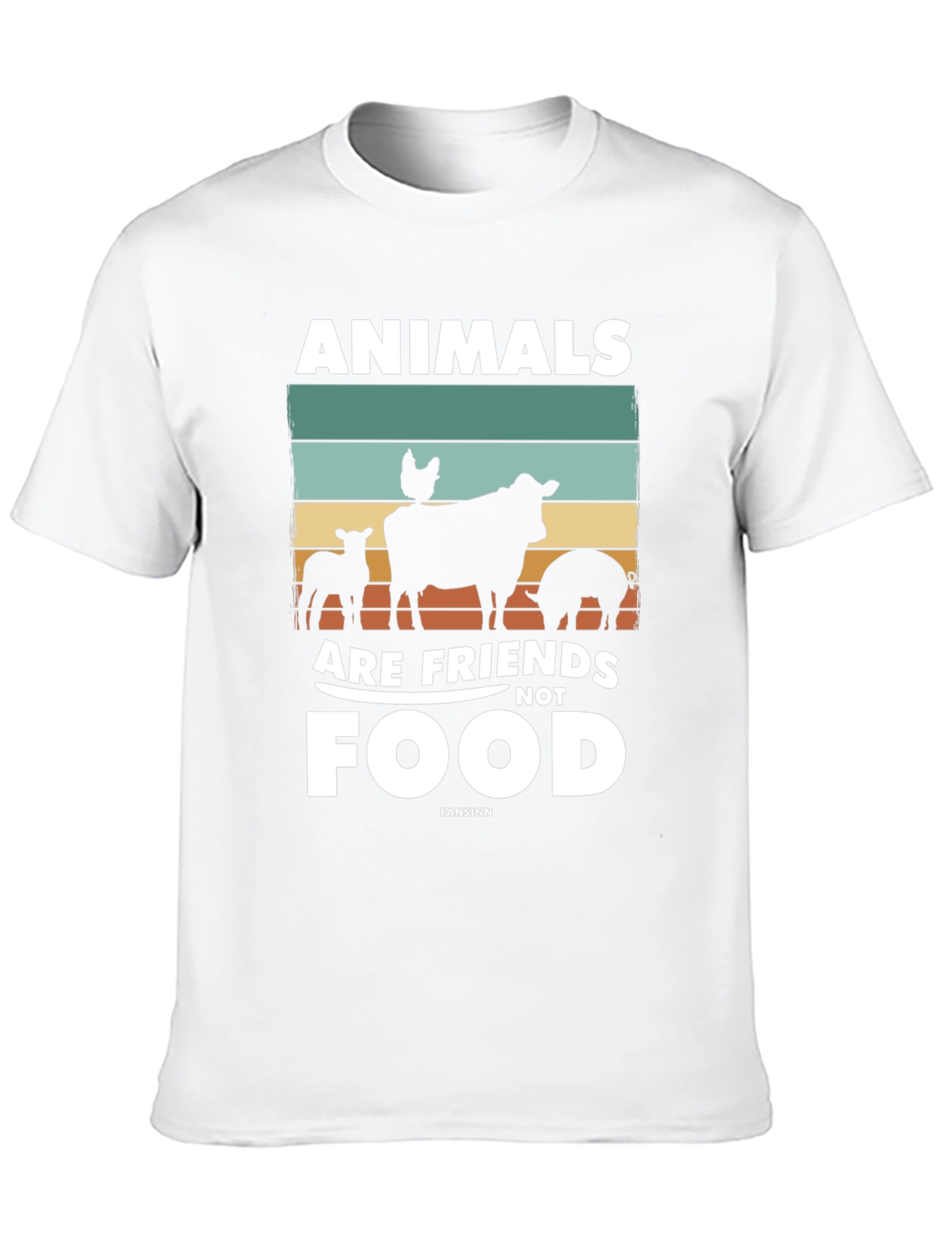 Animals are Friends Not Food T-Shirt