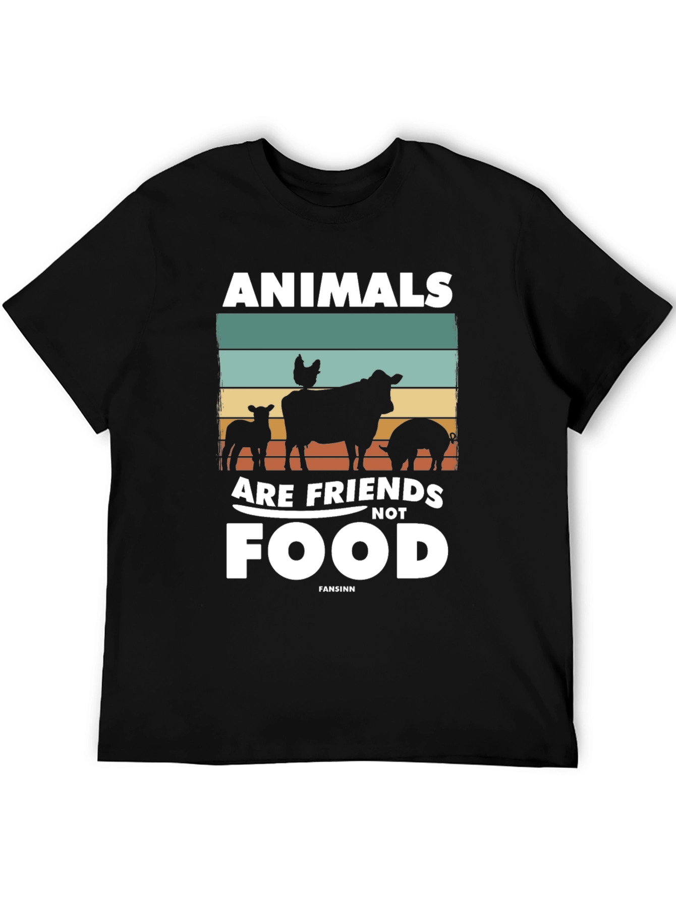 Animals are Friends Not Food T-Shirt