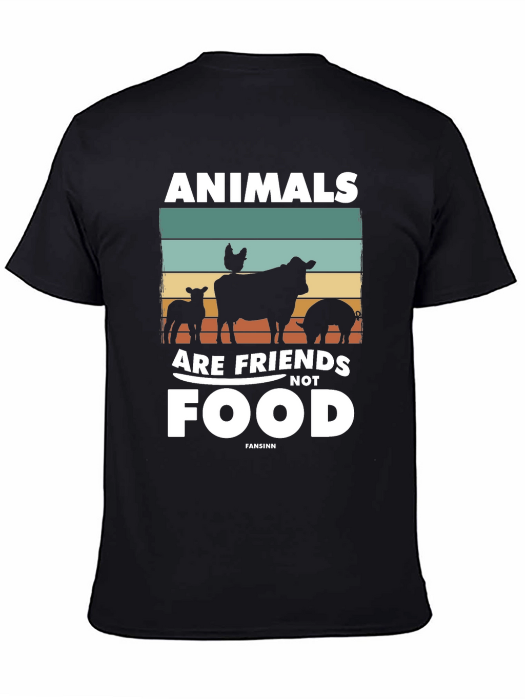 Animals are Friends Not Food T-Shirt