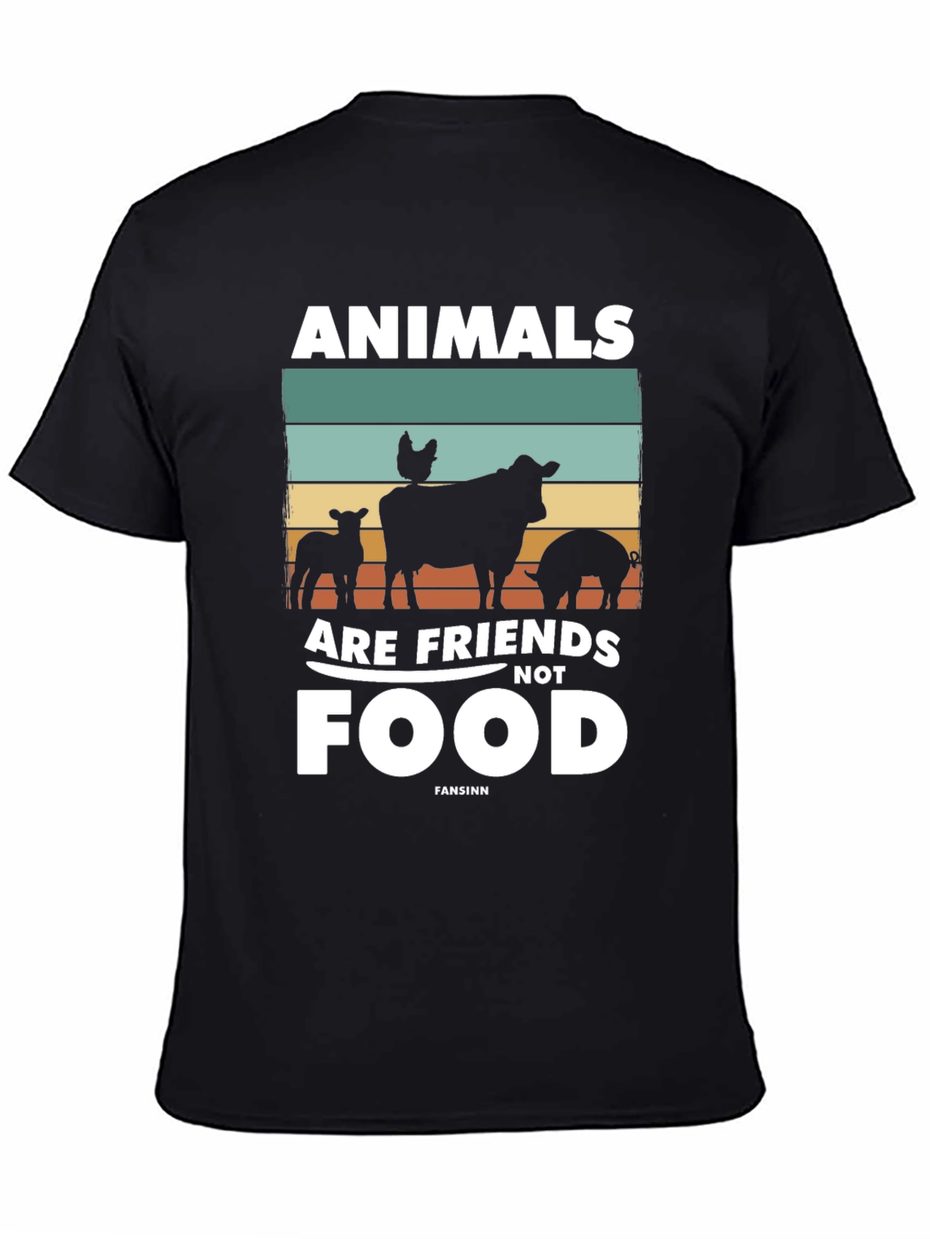 Animals are Friends Not Food T-Shirt