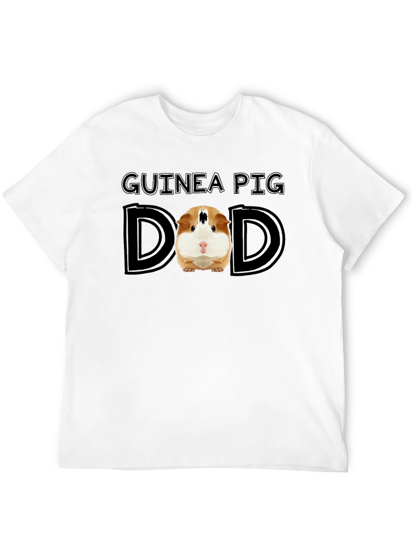 Guinea Pig Dad Graphic T-Shirt
