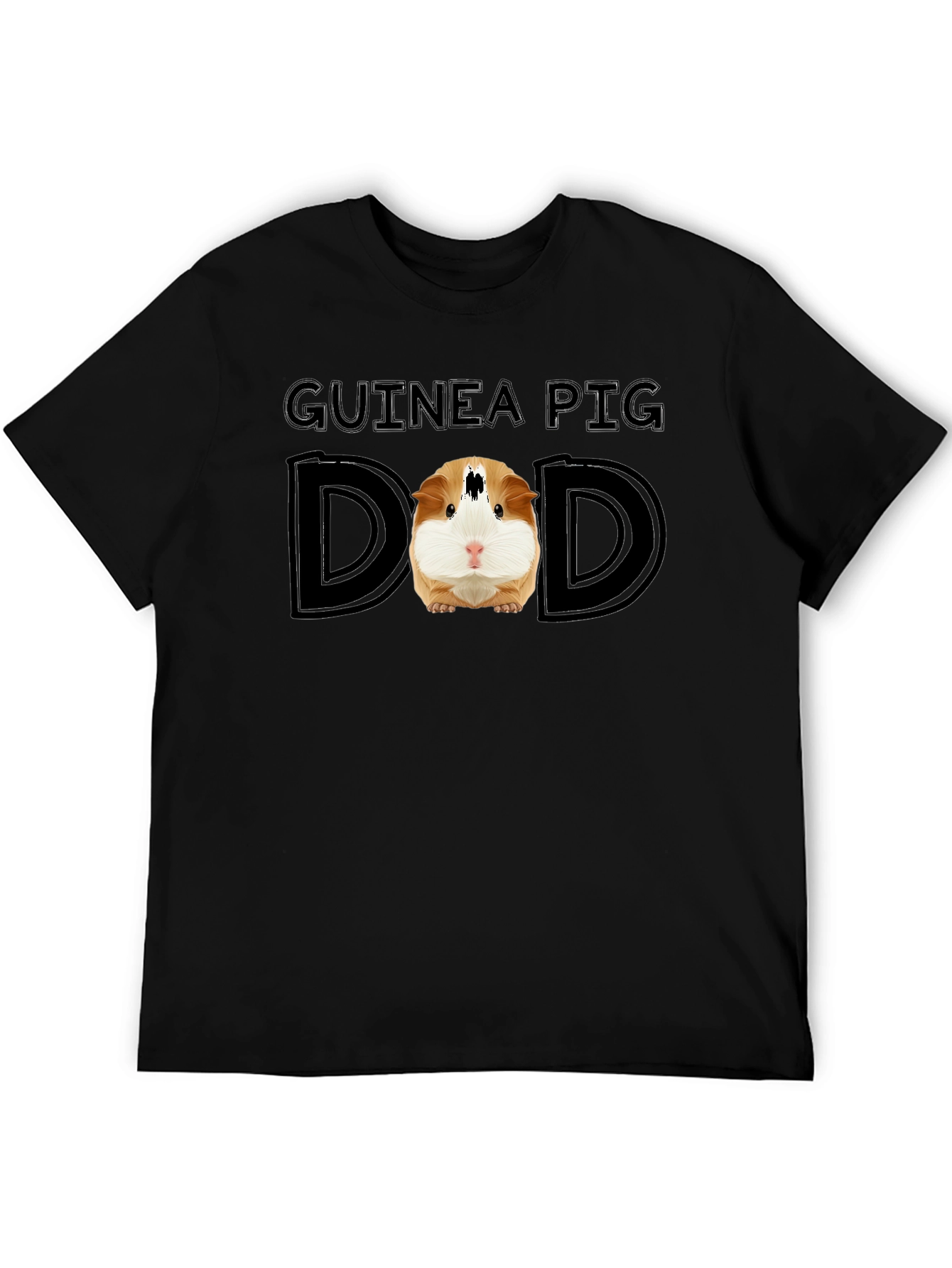 Guinea Pig Dad Graphic T-Shirt