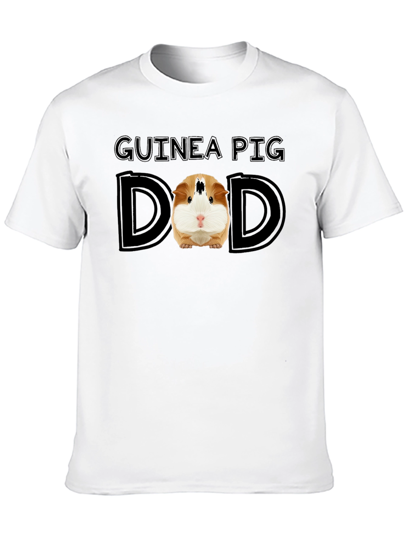Guinea Pig Dad Graphic T-Shirt