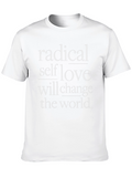 Radical Self Love Graphic T-Shirt - Black