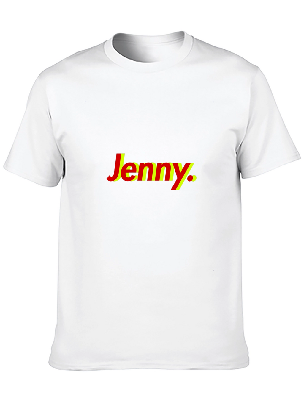 Jenny Graphic Tee - Stylish Cotton Blend