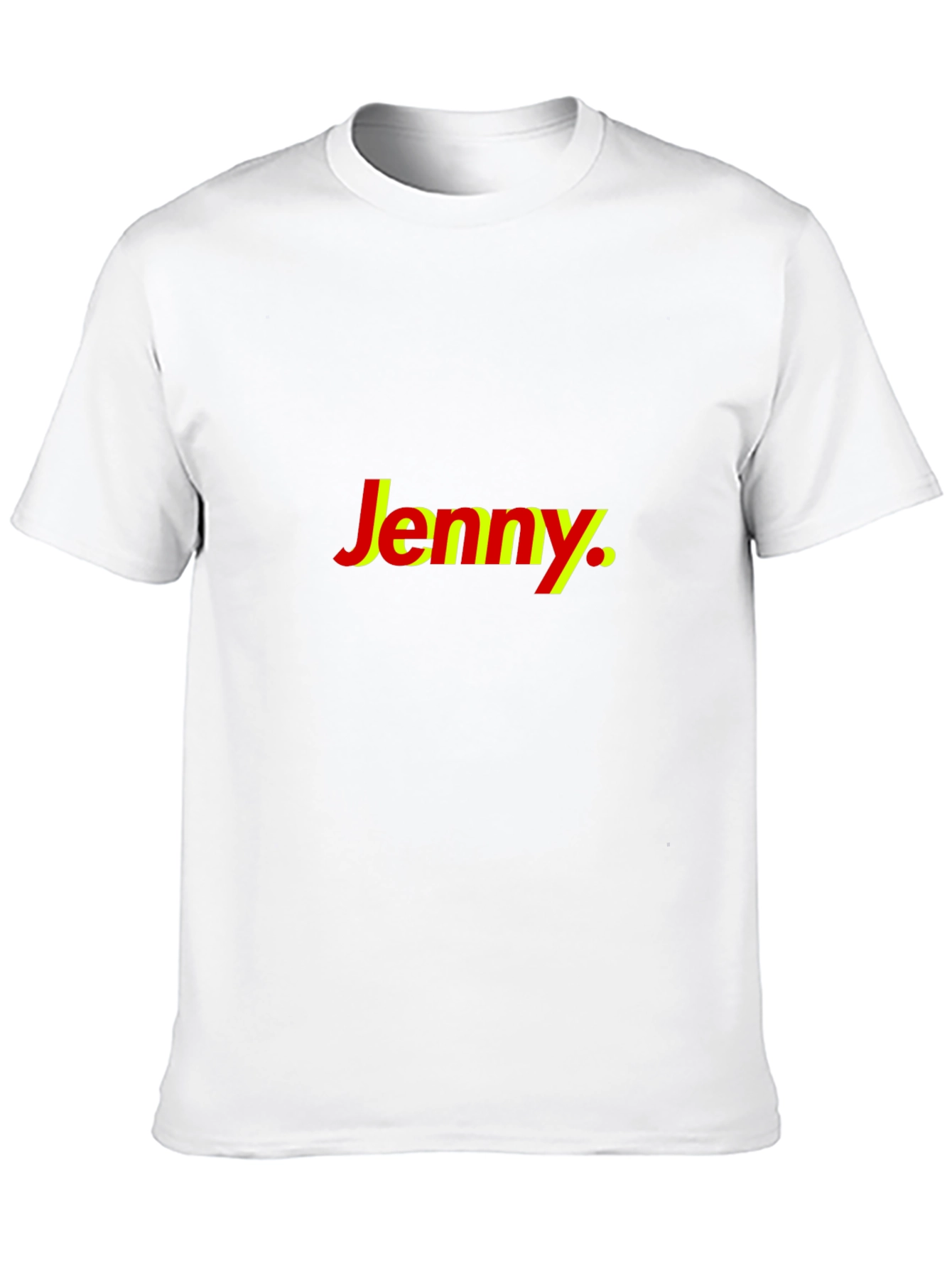 Jenny Graphic Tee - Stylish Cotton Blend