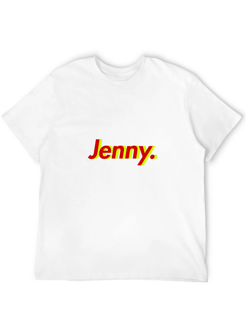 Jenny Graphic Tee - Stylish Cotton Blend