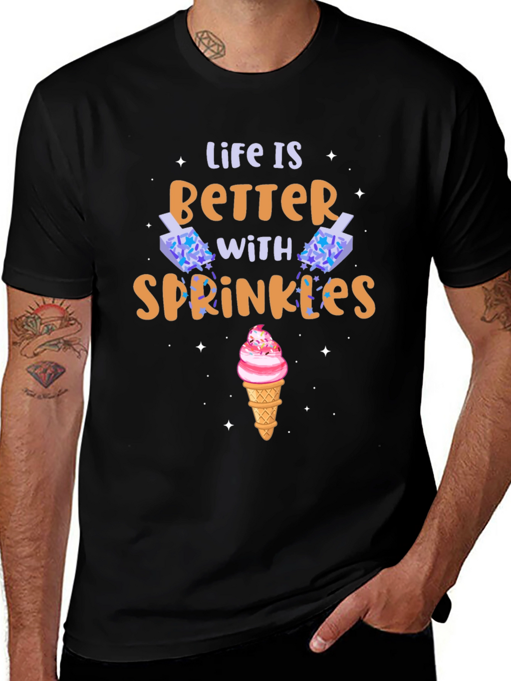 Life is Better with Sprinkles Graphic T-Shirt
