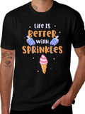 Life is Better with Sprinkles Graphic T-Shirt