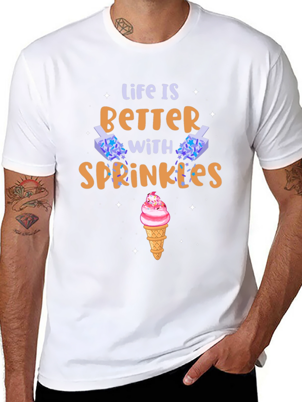 Life is Better with Sprinkles Graphic T-Shirt