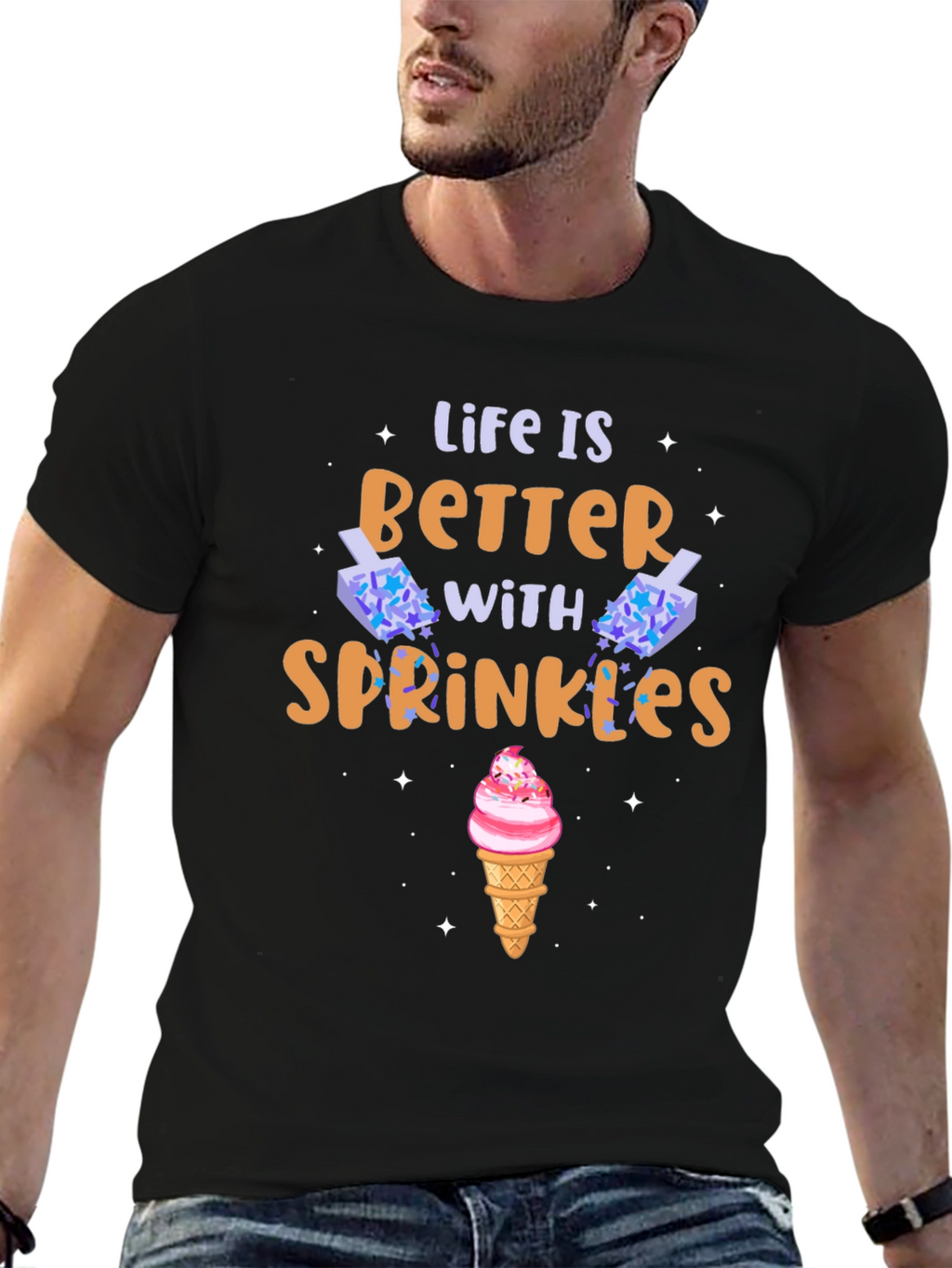 Life is Better with Sprinkles Graphic T-Shirt