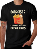 Sloth Extra Fries Graphic Tee