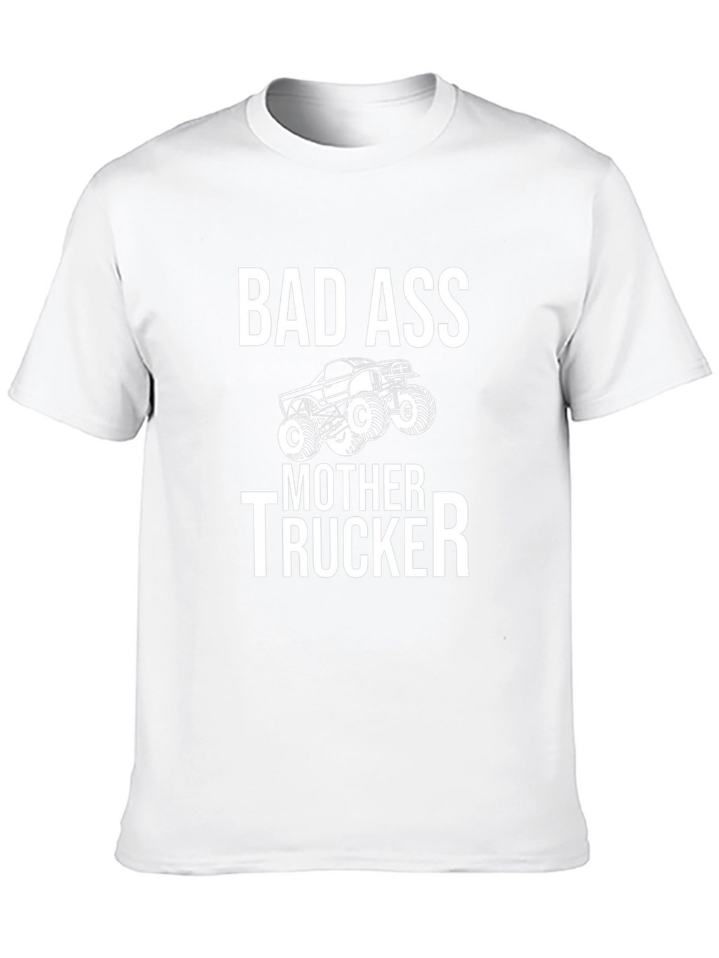 Bad Ass Mother Trucker Graphic T-Shirt
