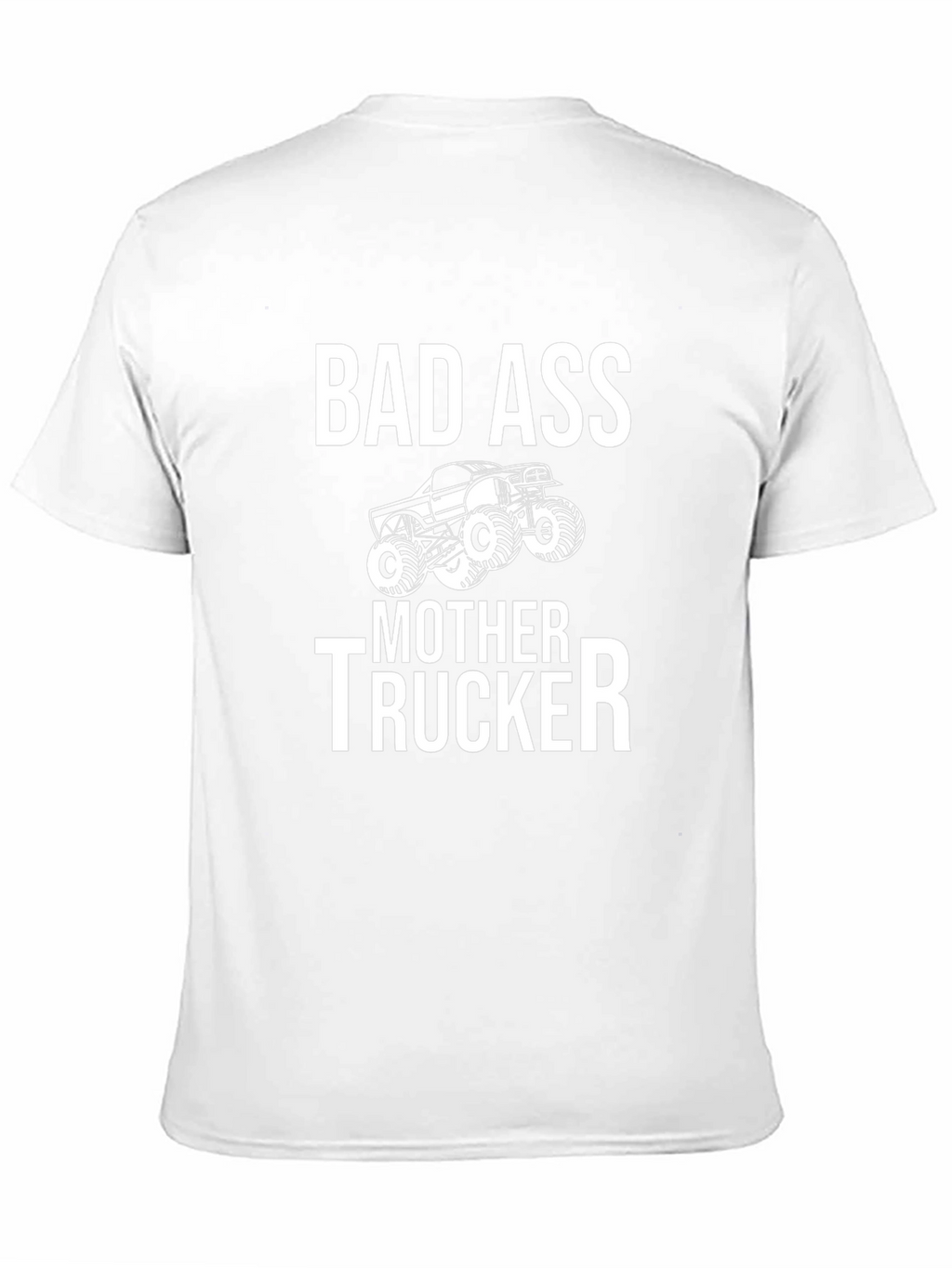 Bad Ass Mother Trucker Graphic T-Shirt