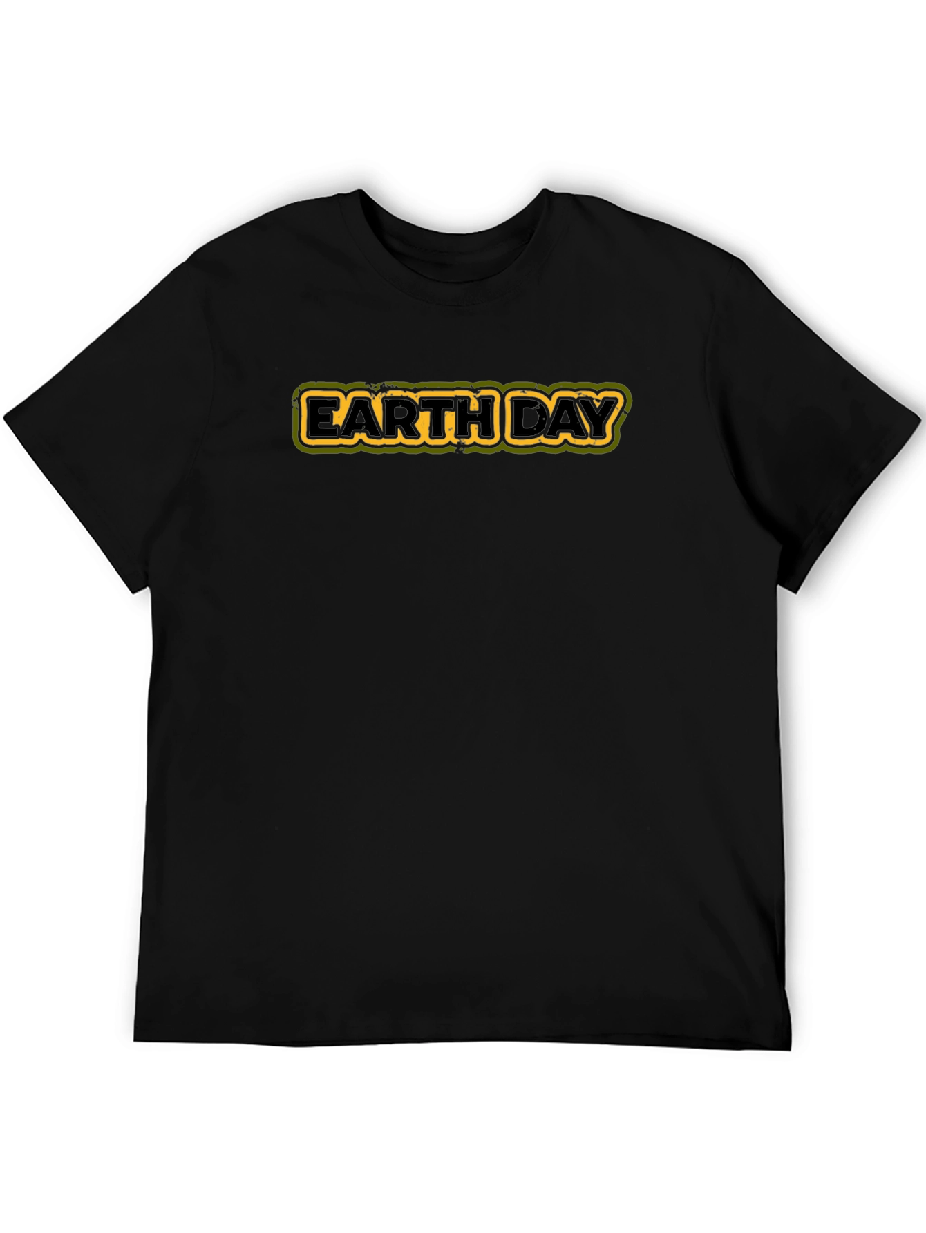 Earth Day Graphic T-Shirt - Mens Short Sleeve Crew Neck Tee