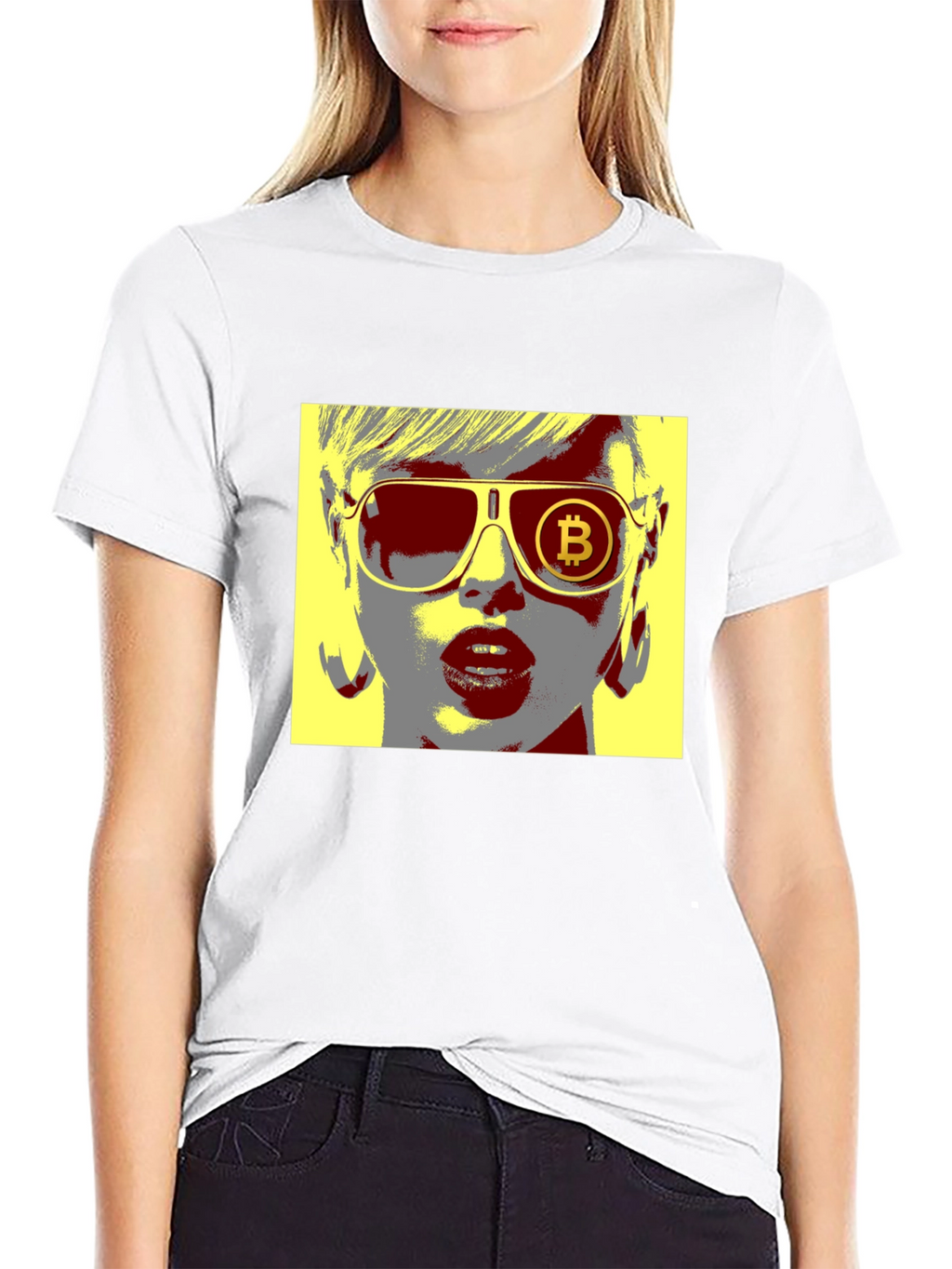 Bitcoin Babe T-Shirt - Crypto Fashion Tee