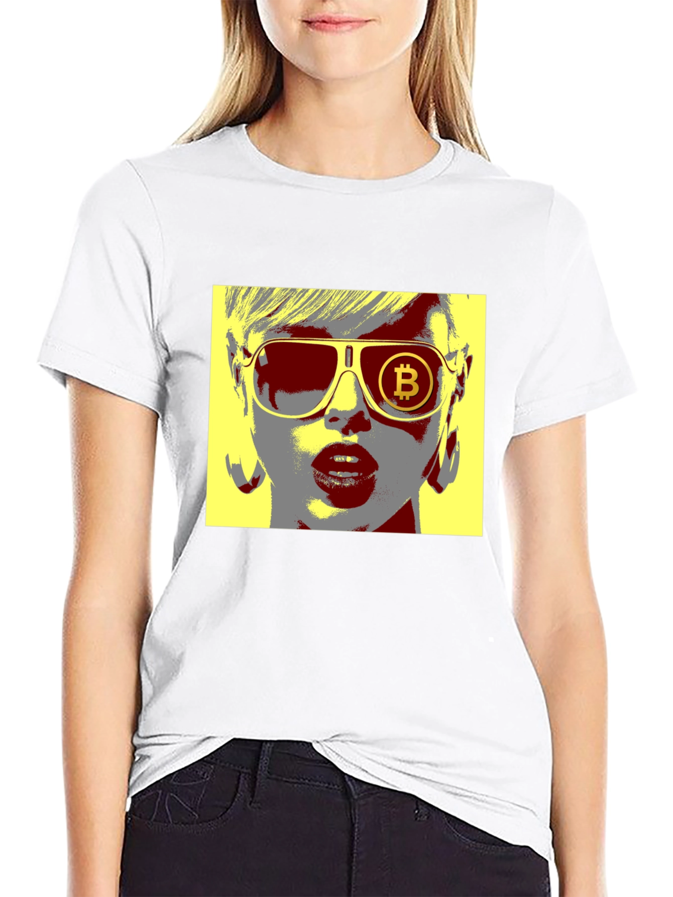 Bitcoin Babe T-Shirt - Crypto Fashion Tee