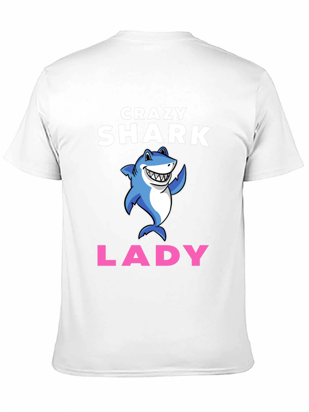 Crazy Shark Lady T-Shirt