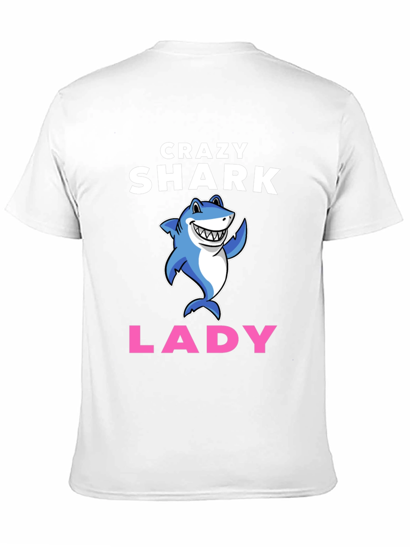 Crazy Shark Lady T-Shirt
