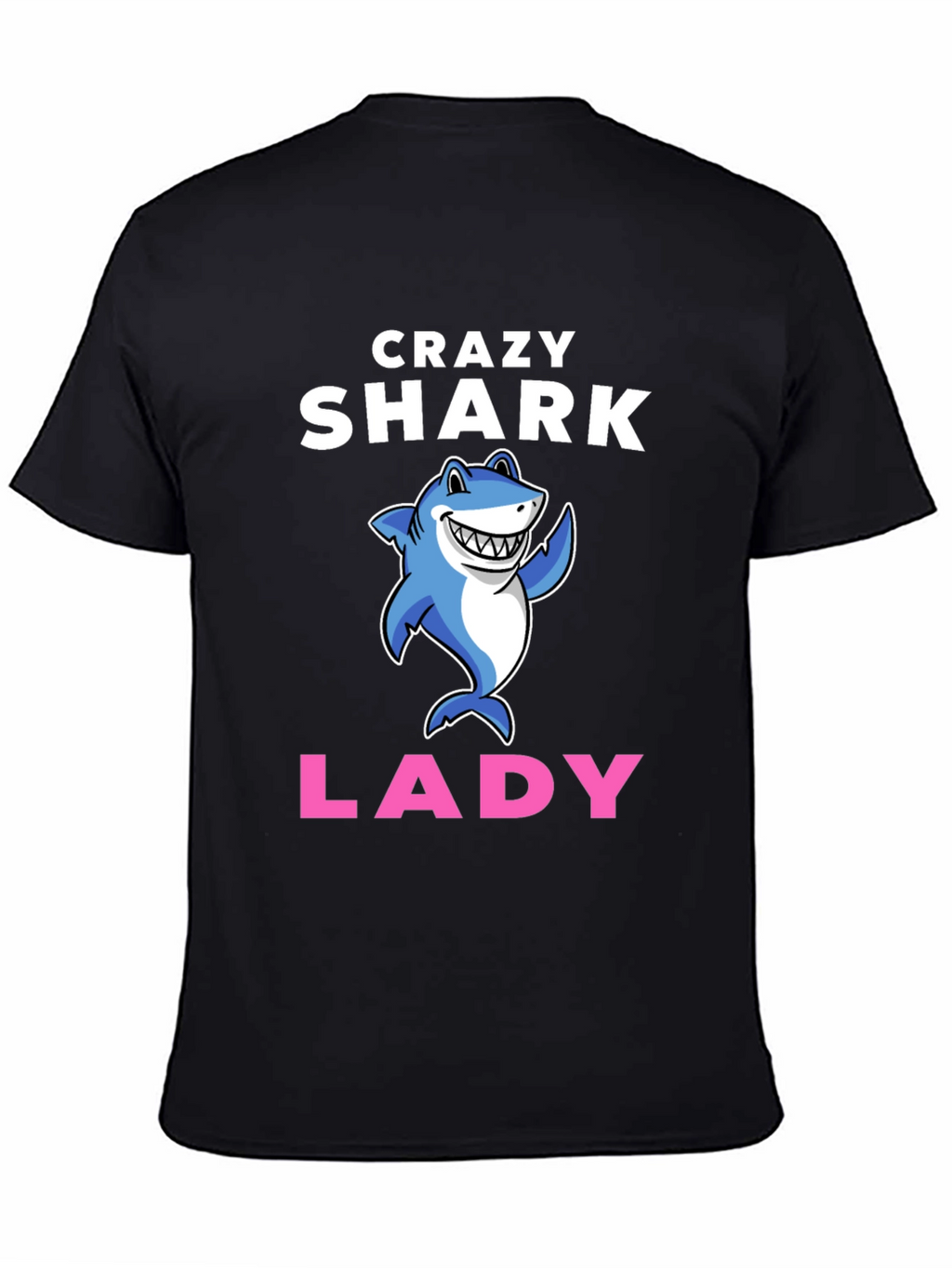 Crazy Shark Lady T-Shirt