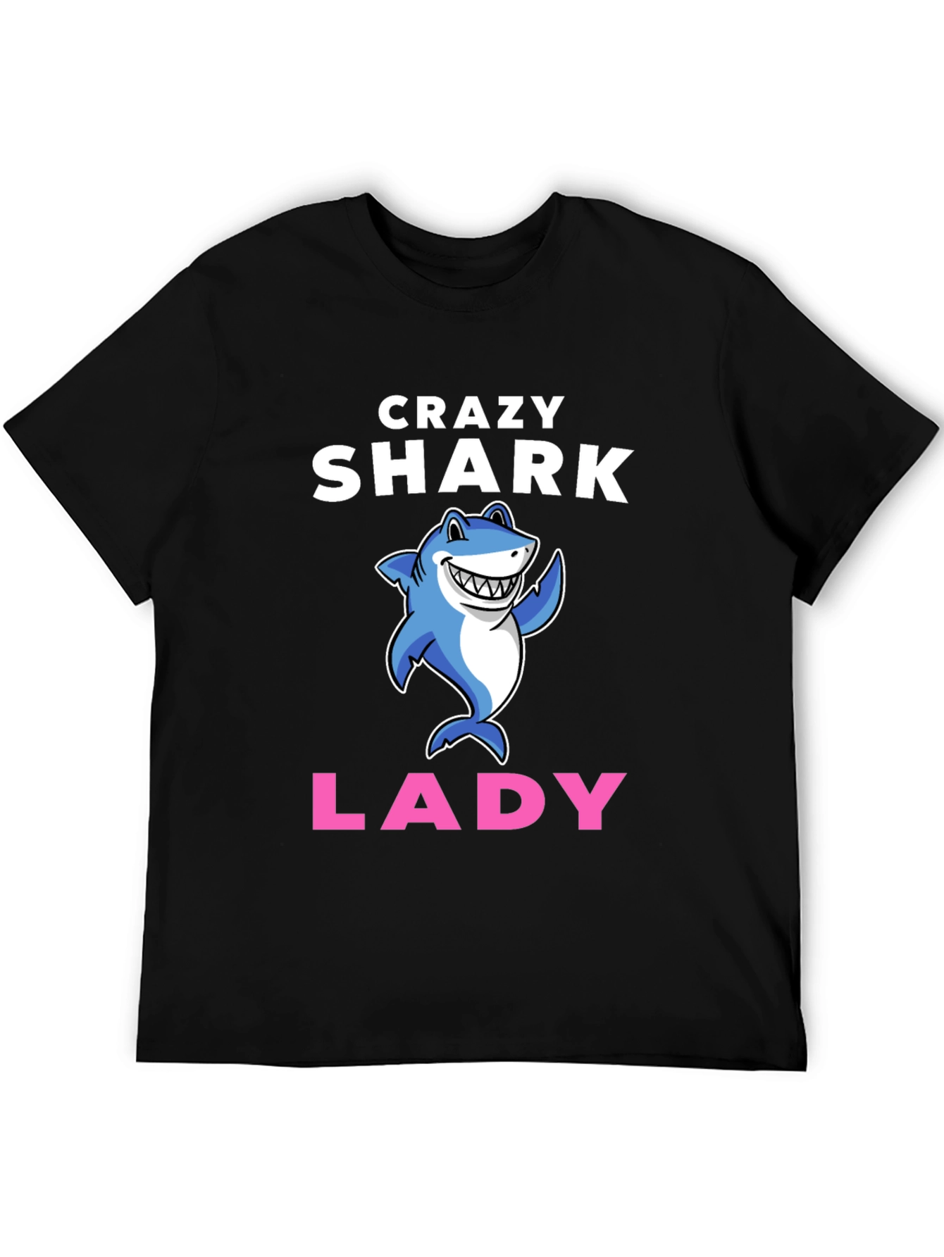 Crazy Shark Lady T-Shirt