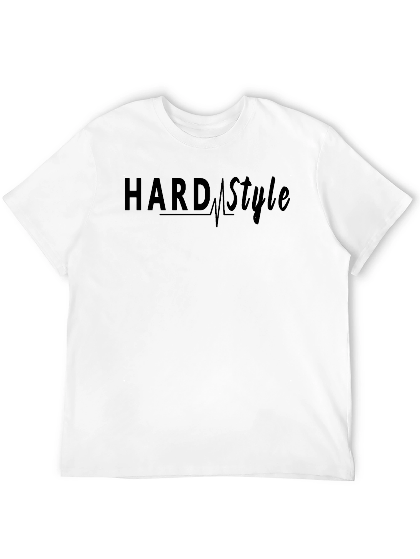Hardstyle Graphic T-Shirt - Black Music Rave Tee