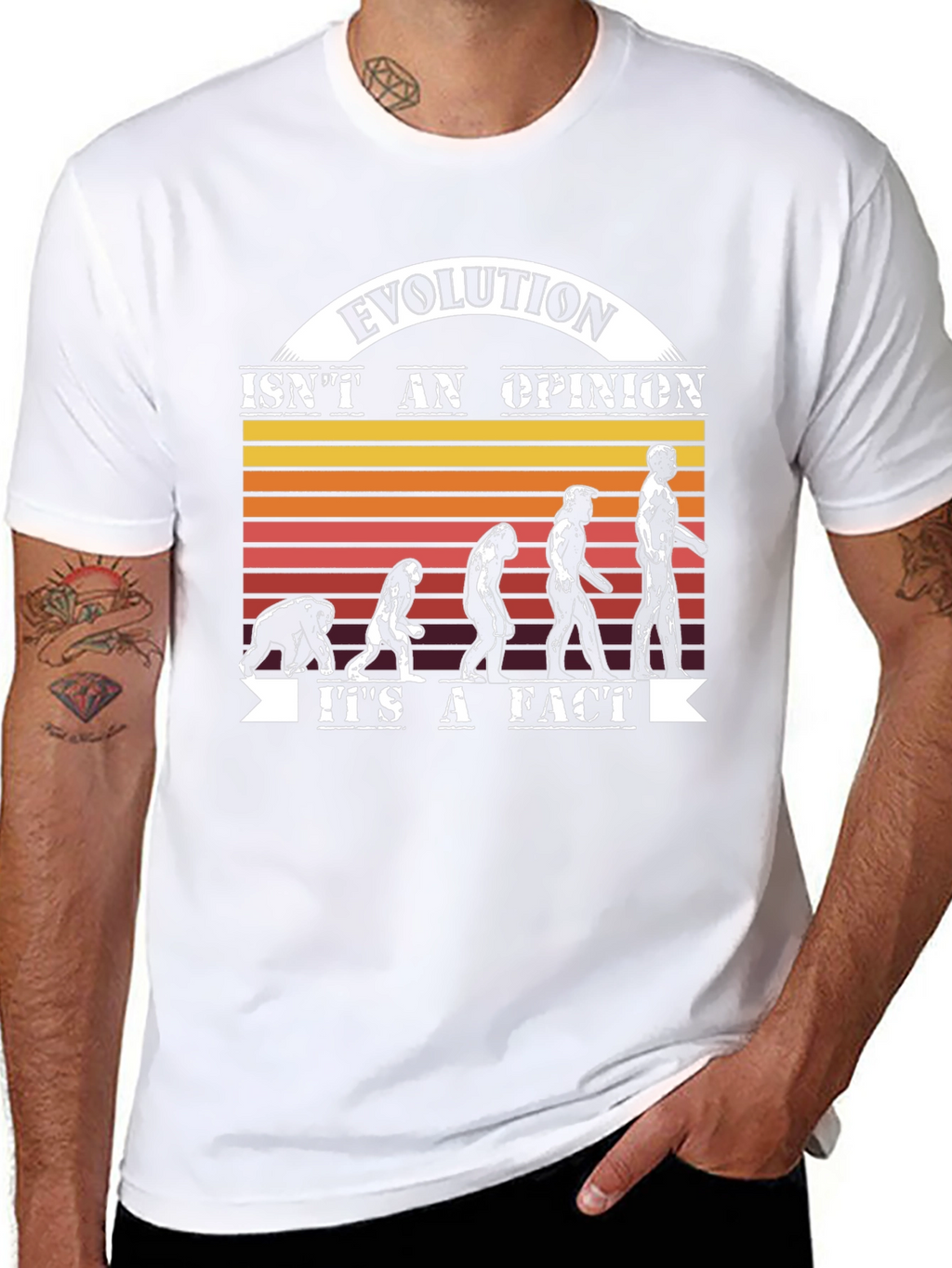 Evolution Fact T-Shirt - Unisex Graphic Tee