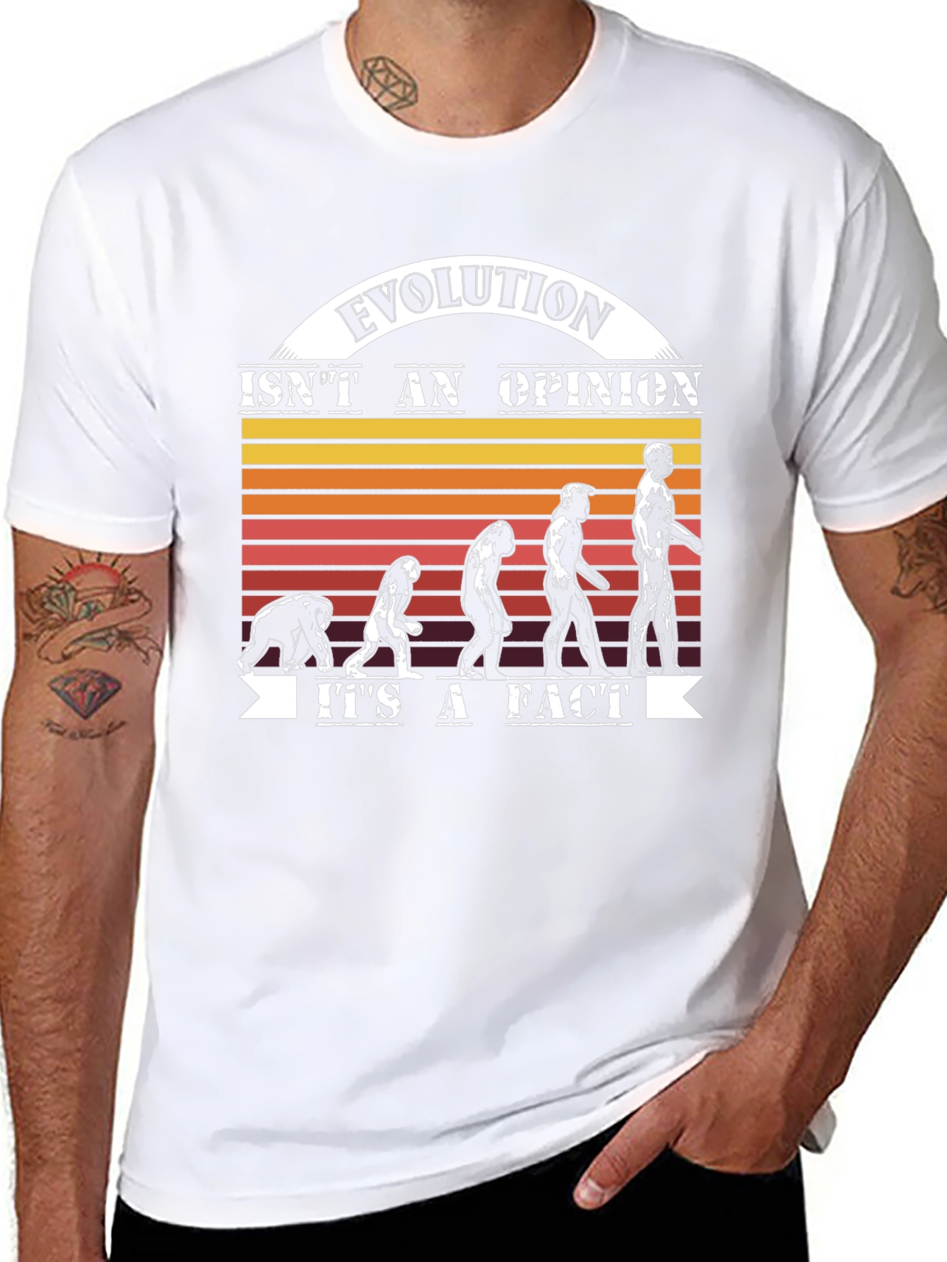 Evolution Fact T-Shirt - Unisex Graphic Tee