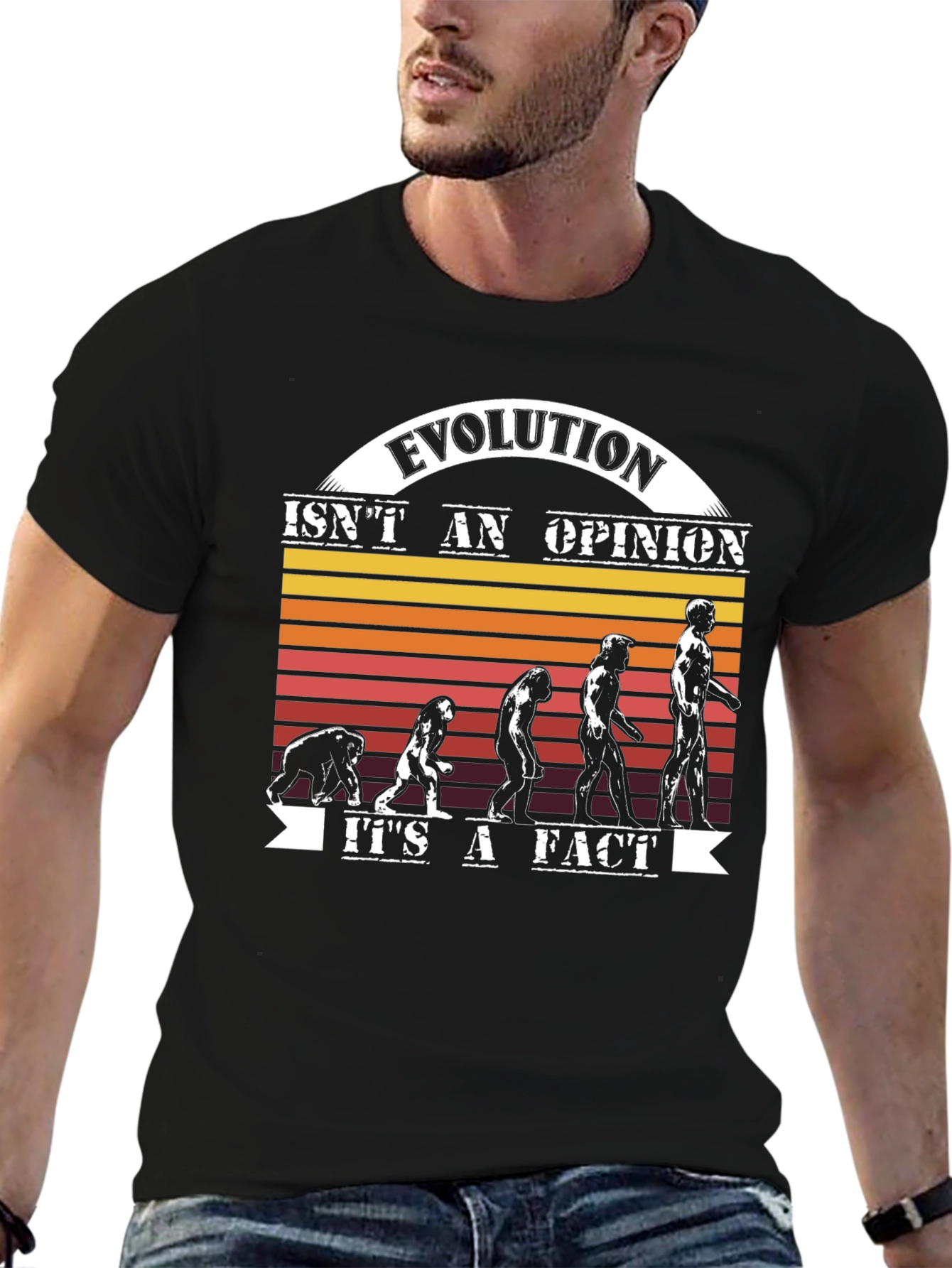 Evolution Fact T-Shirt - Unisex Graphic Tee