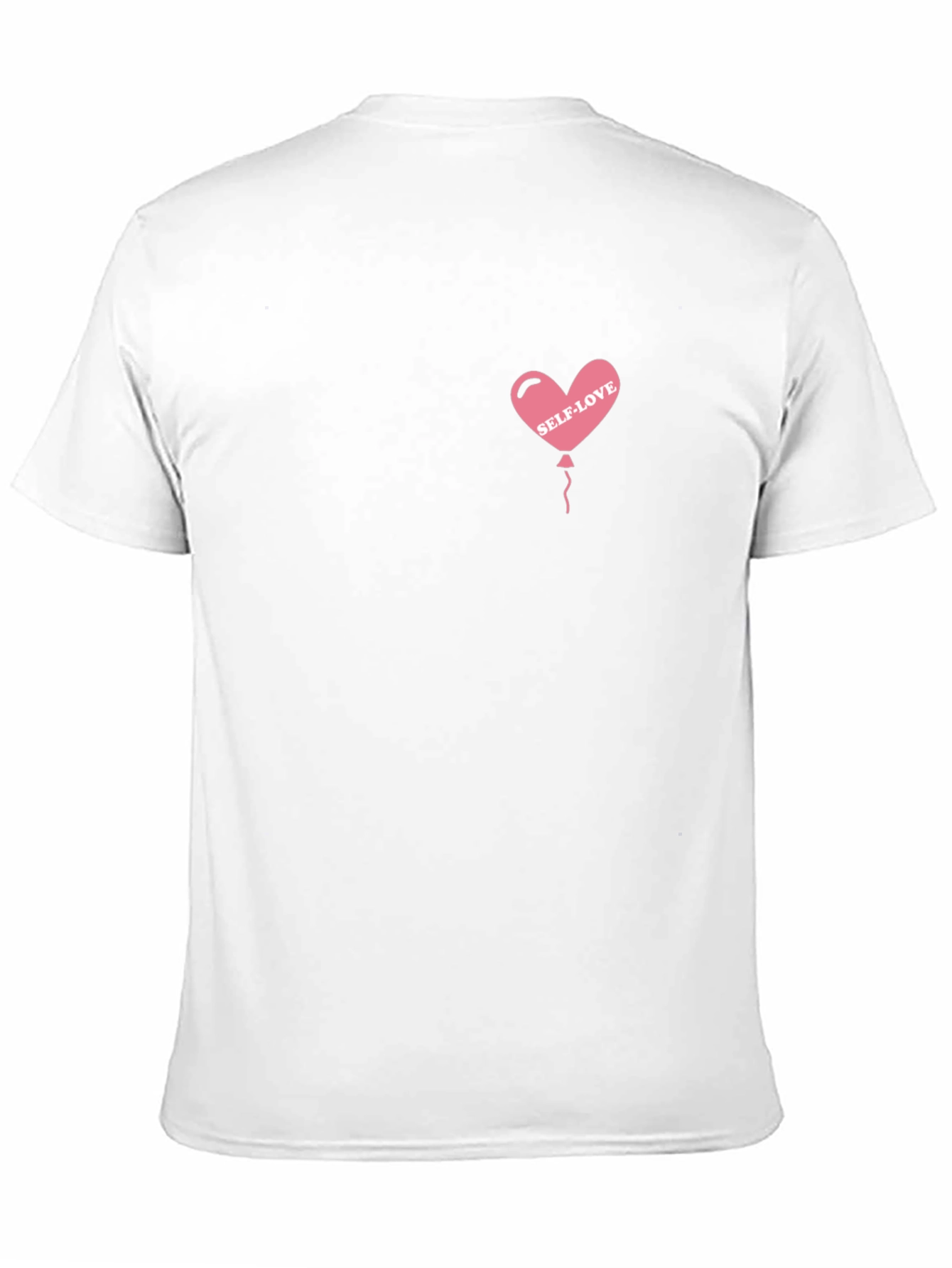 Self-Love Heart Balloon Tee - Black T-Shirt