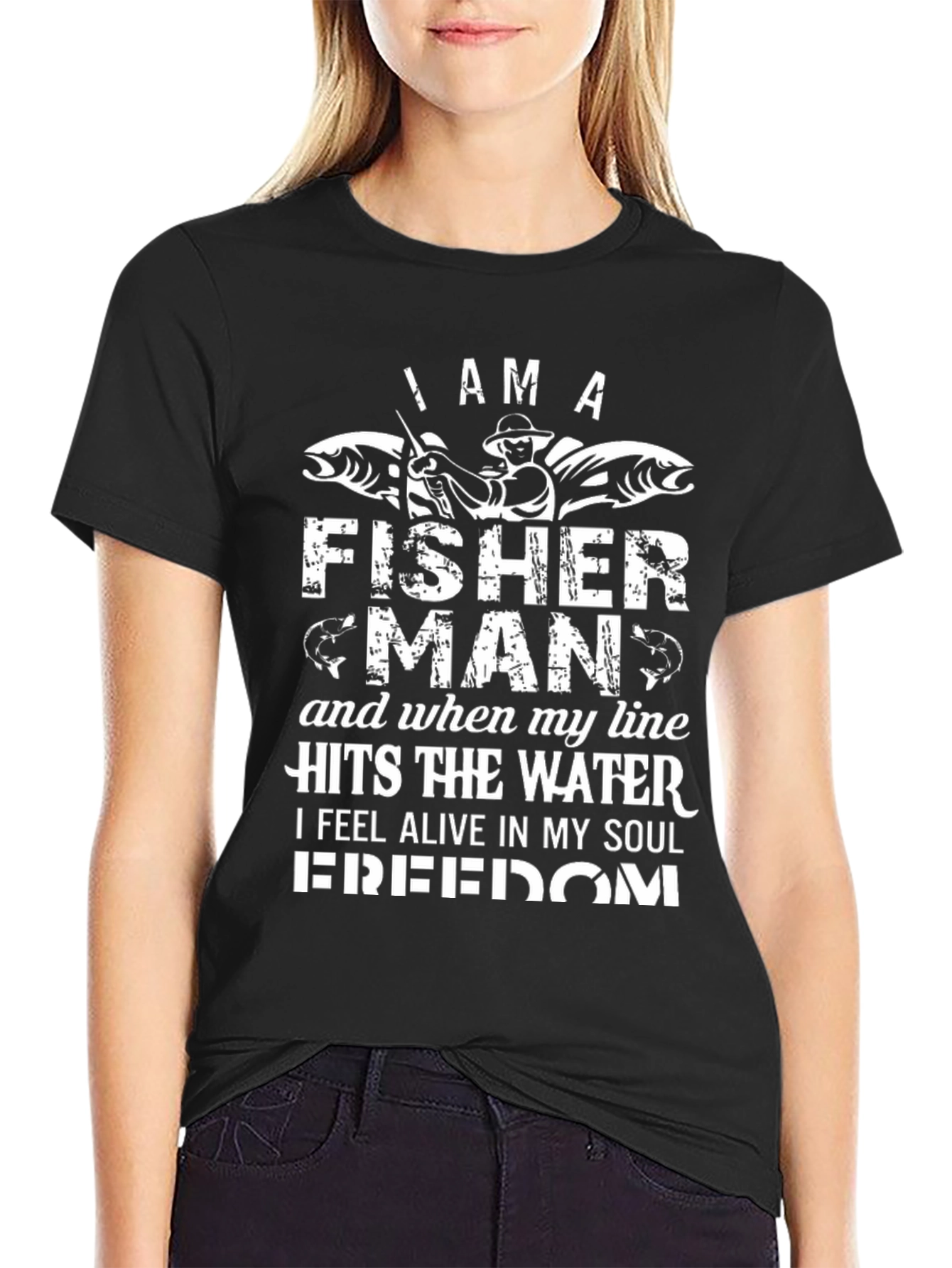 I am a Fisherman Graphic Tee