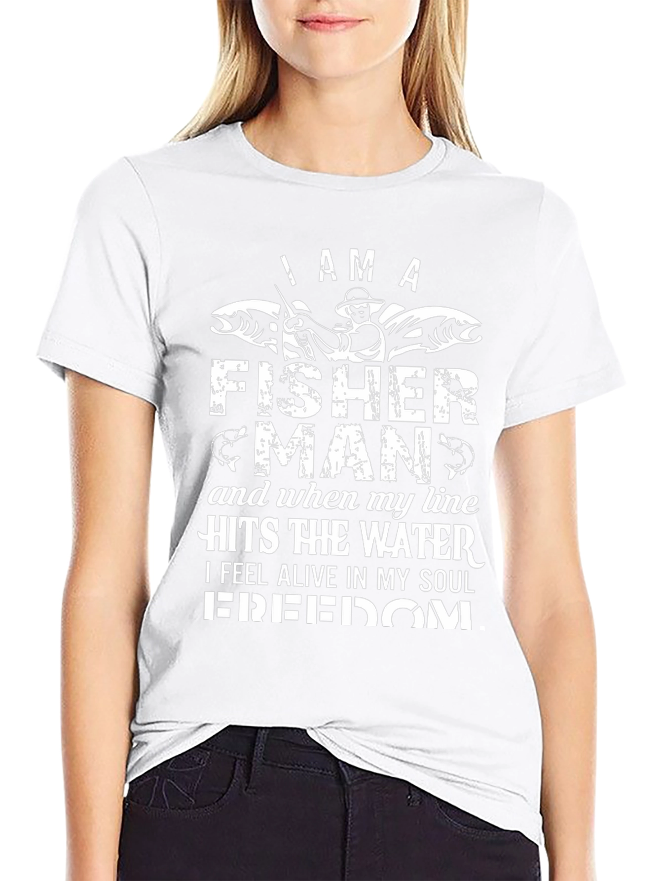 I am a Fisherman Graphic Tee