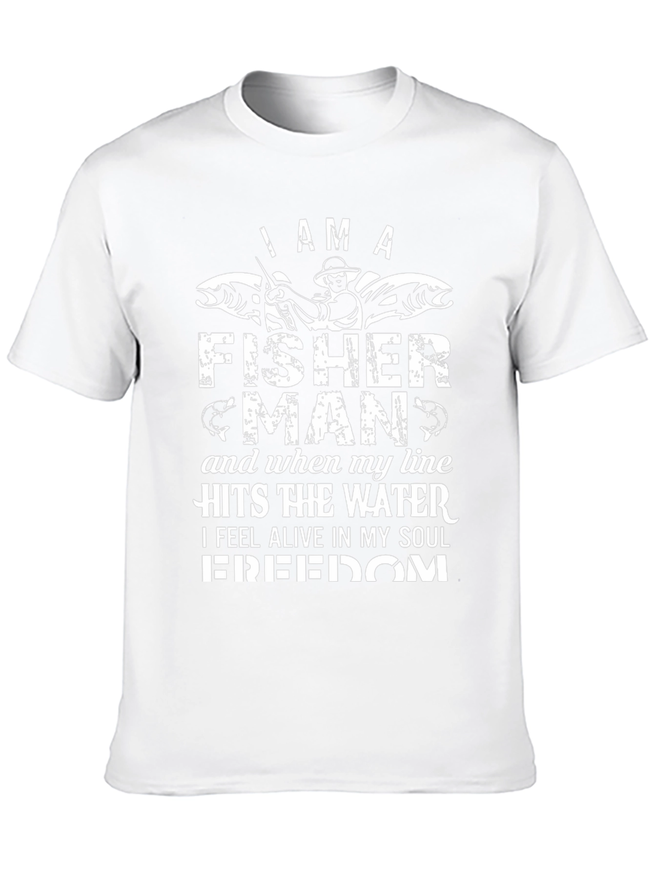 I am a Fisherman Graphic Tee