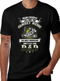 Combat Medic Dad Graphic T-Shirt