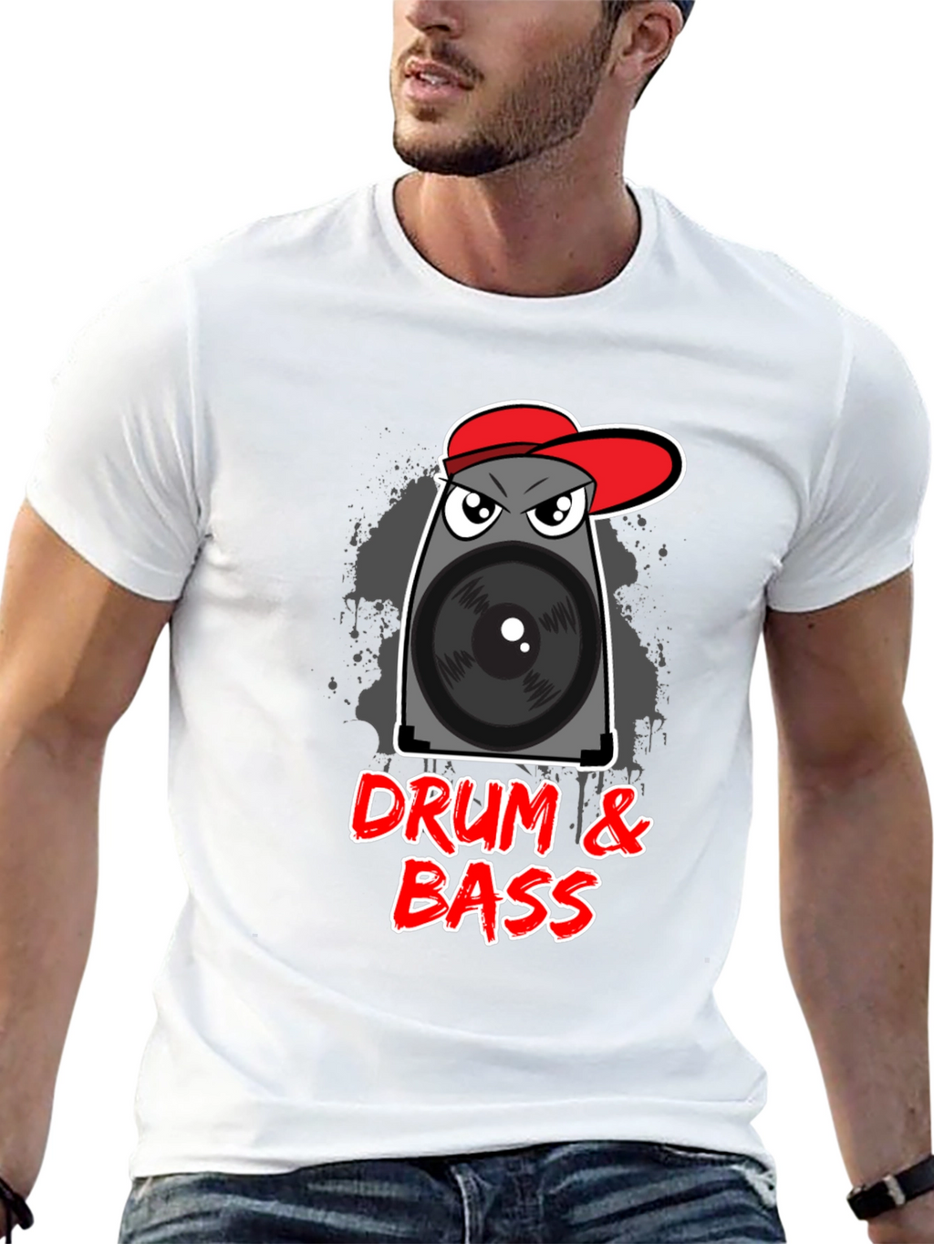 Drum & Bass Speaker T-Shirt