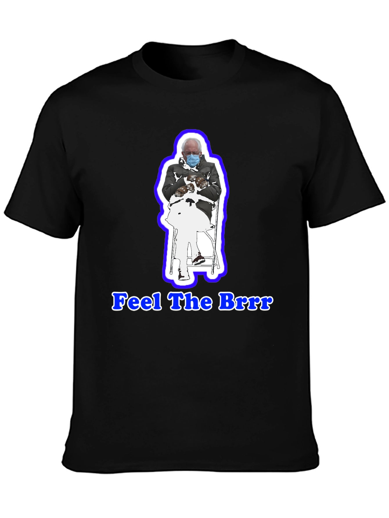 Feel the Brrr! Bernie Mittens T-Shirt
