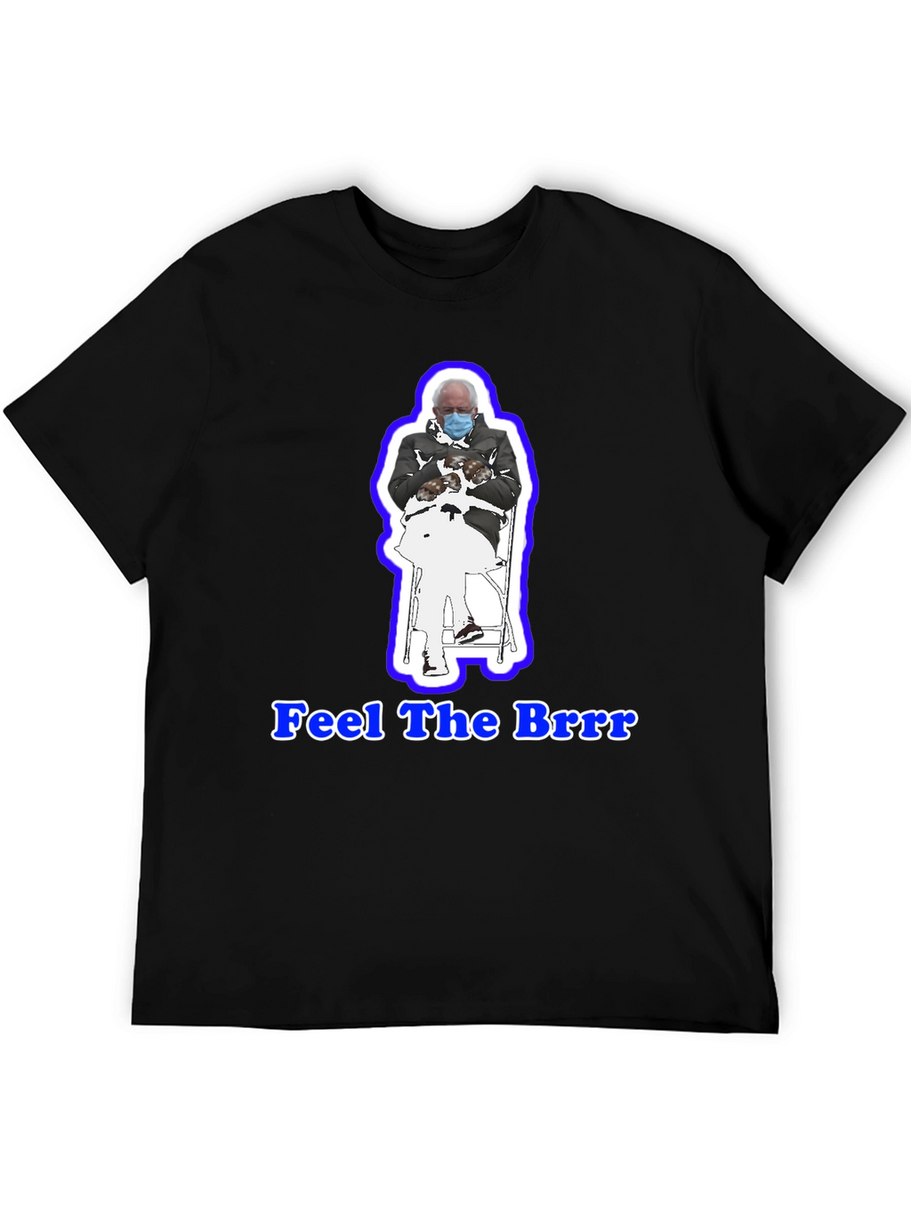 Feel the Brrr! Bernie Mittens T-Shirt