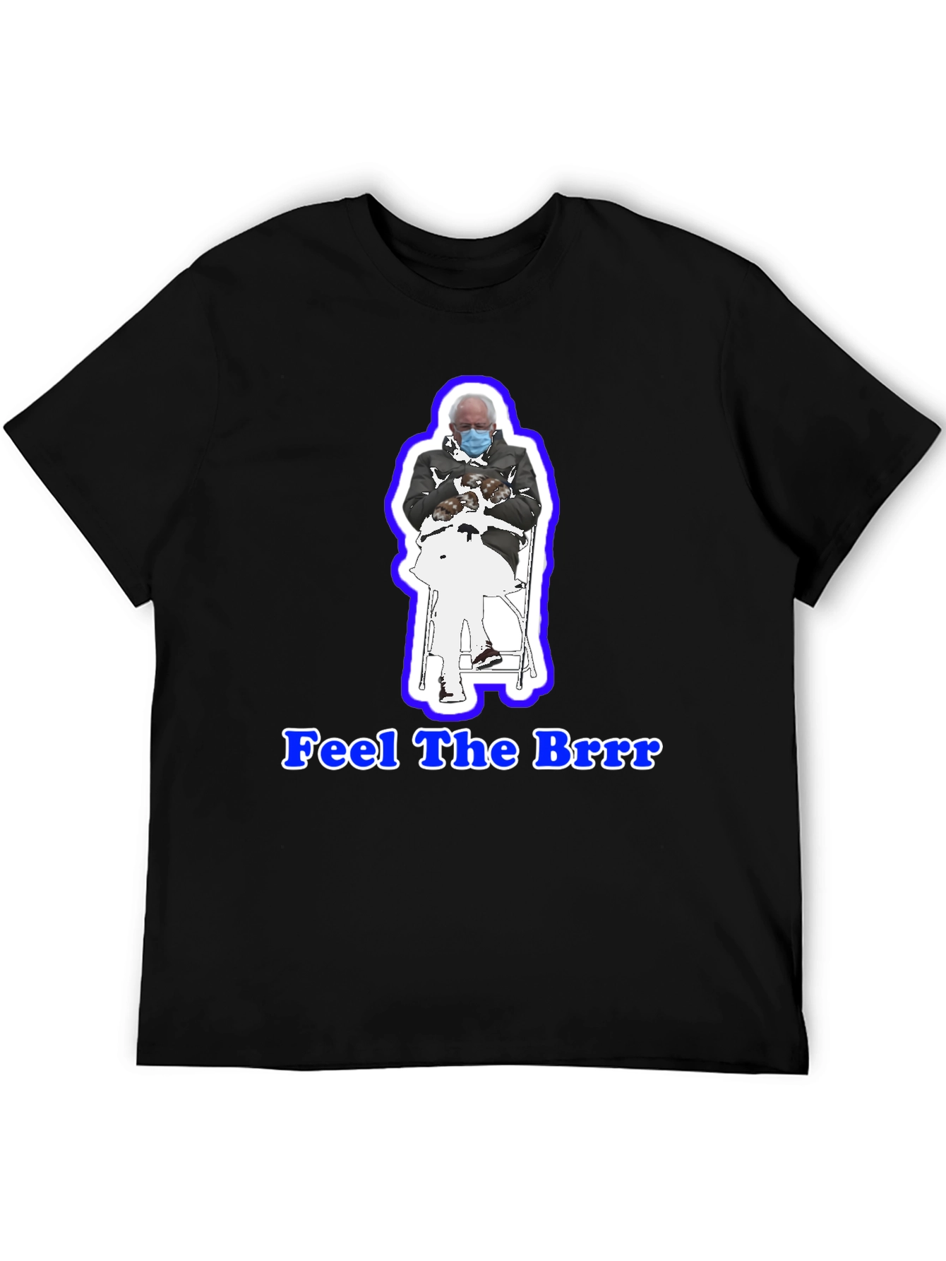 Feel the Brrr! Bernie Mittens T-Shirt