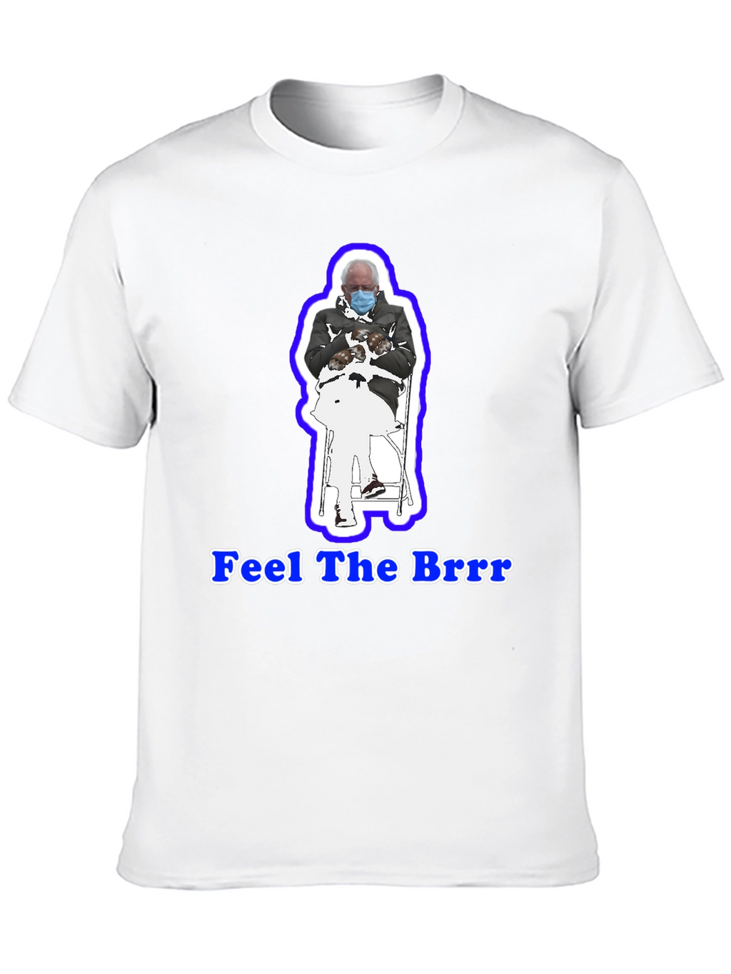 Feel the Brrr! Bernie Mittens T-Shirt