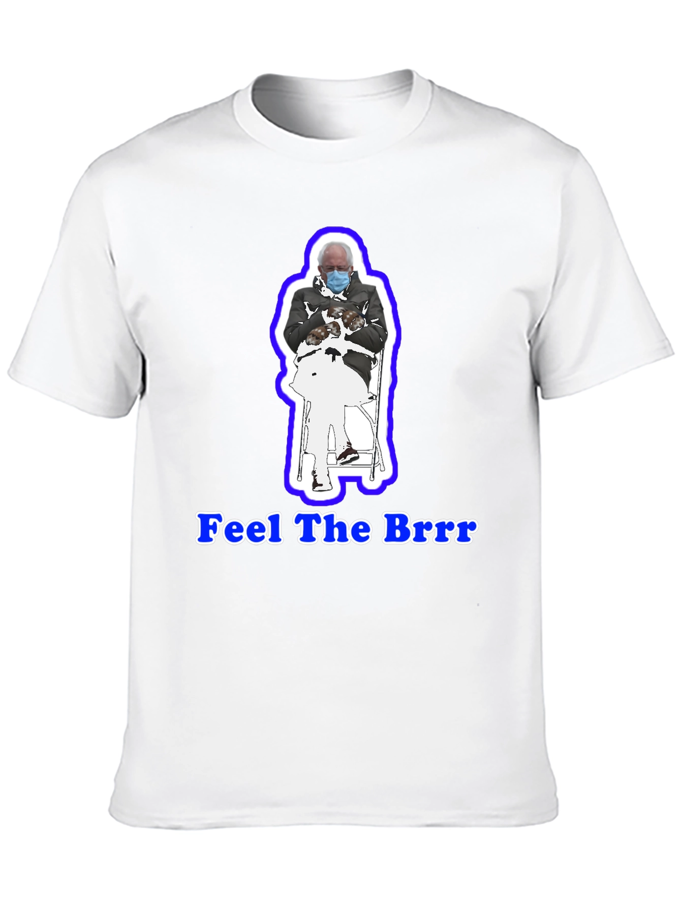 Feel the Brrr! Bernie Mittens T-Shirt