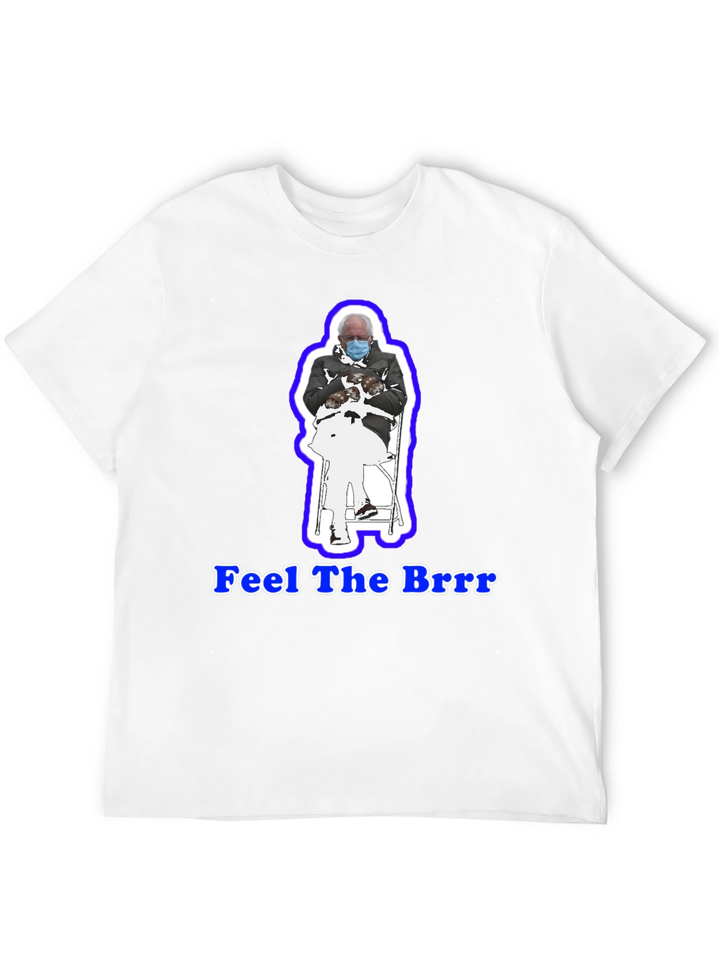 Feel the Brrr! Bernie Mittens T-Shirt